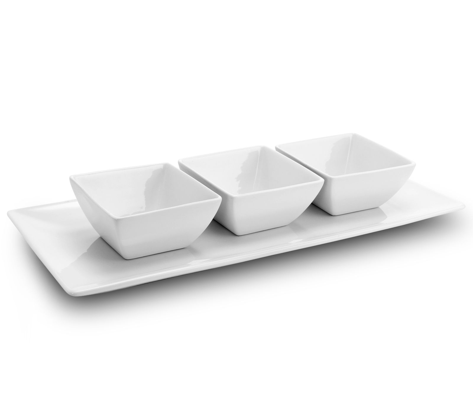 UPC 085081157799 product image for Gracious Dining 4-Piece Tidbit Serving Dish Set with Tray | upcitemdb.com