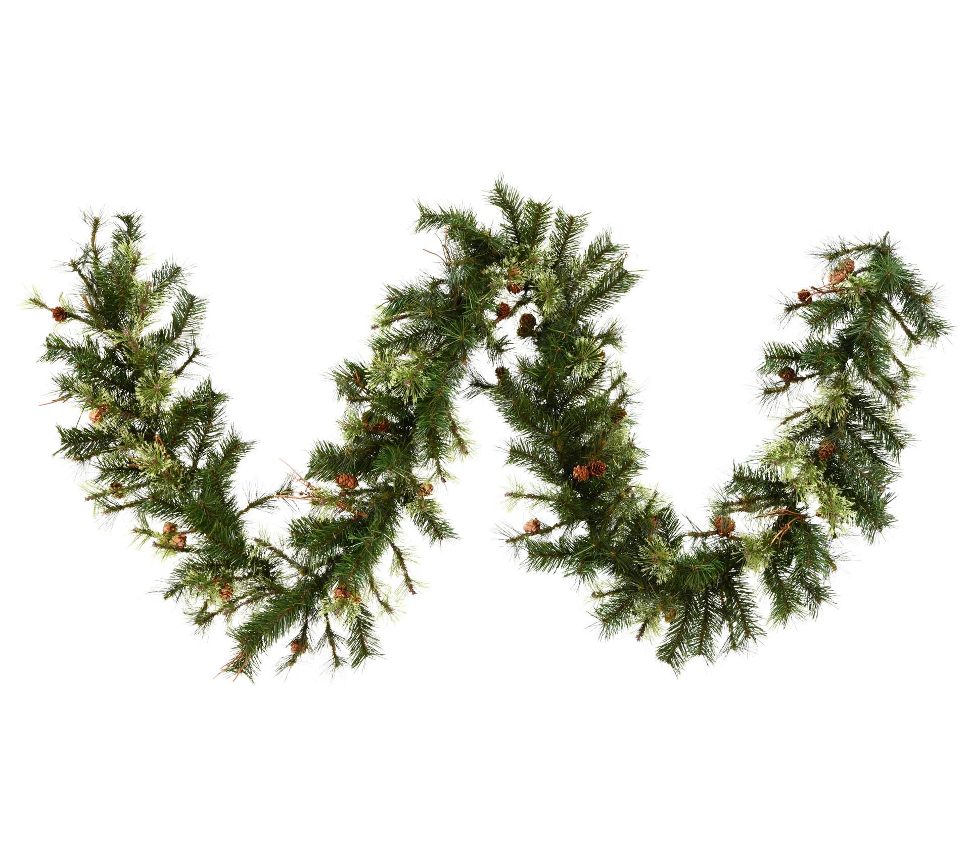 Vickerman 9' Mixed Country Pine Artificial Chri tmas Garland