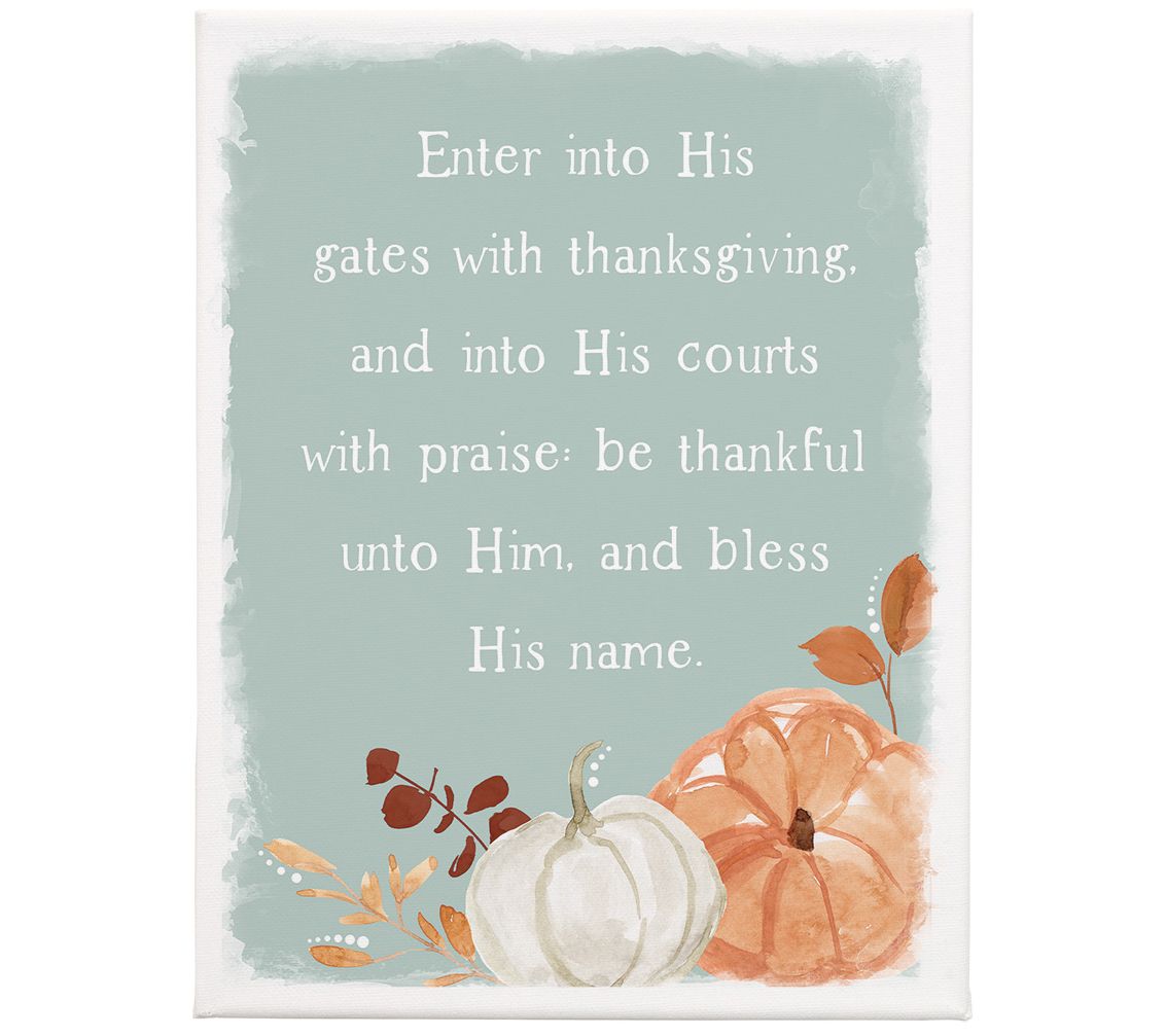 Sincere Surroundings 17 Enter His Gates WrappeCanvas