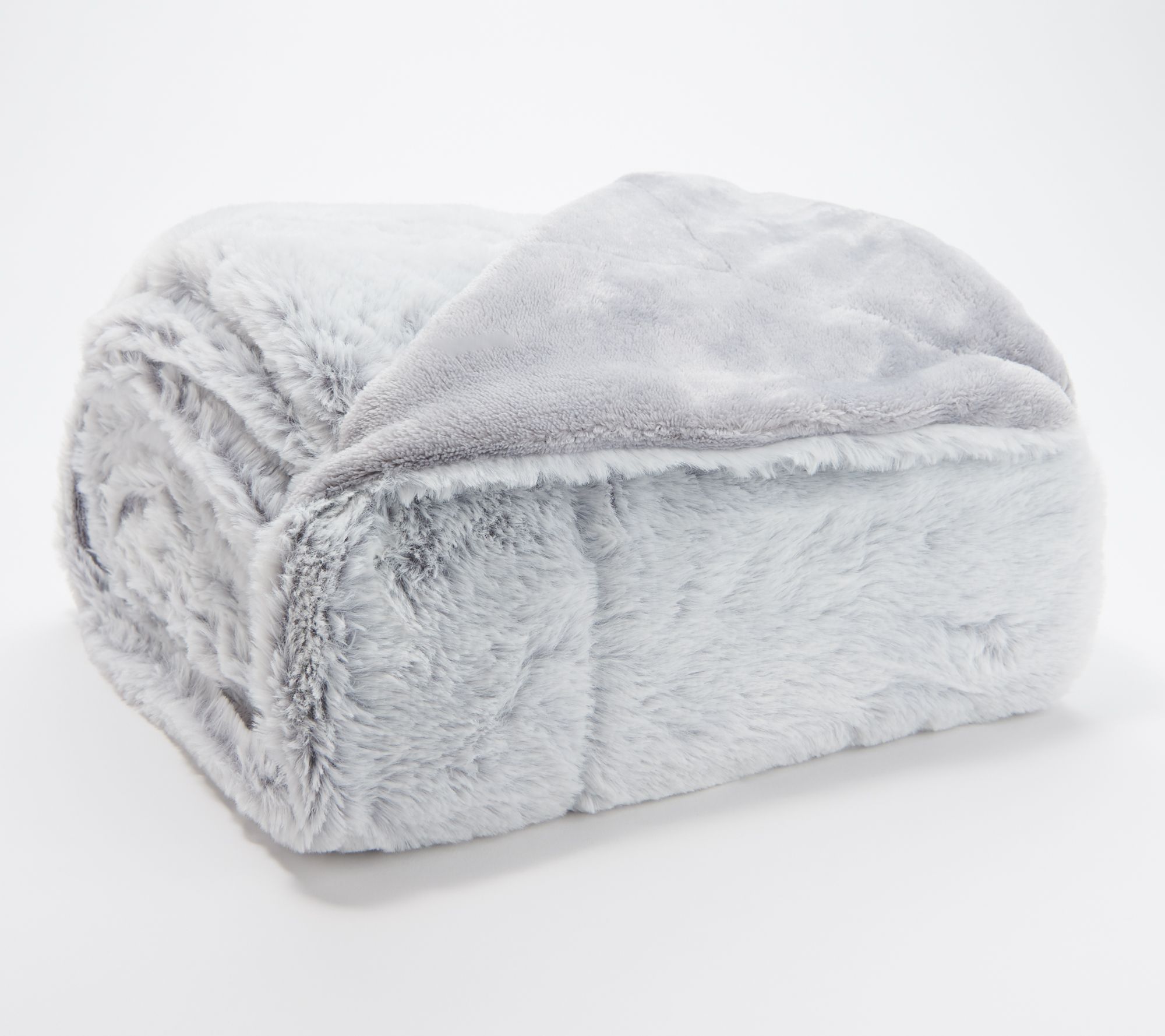 Berkshire Blanket 50" x 70" Luxe Faux Fur Throw with Gift Box