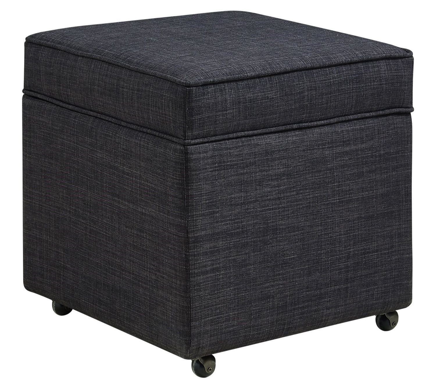 Inspired Home Michael Hidden Storage Ottoman