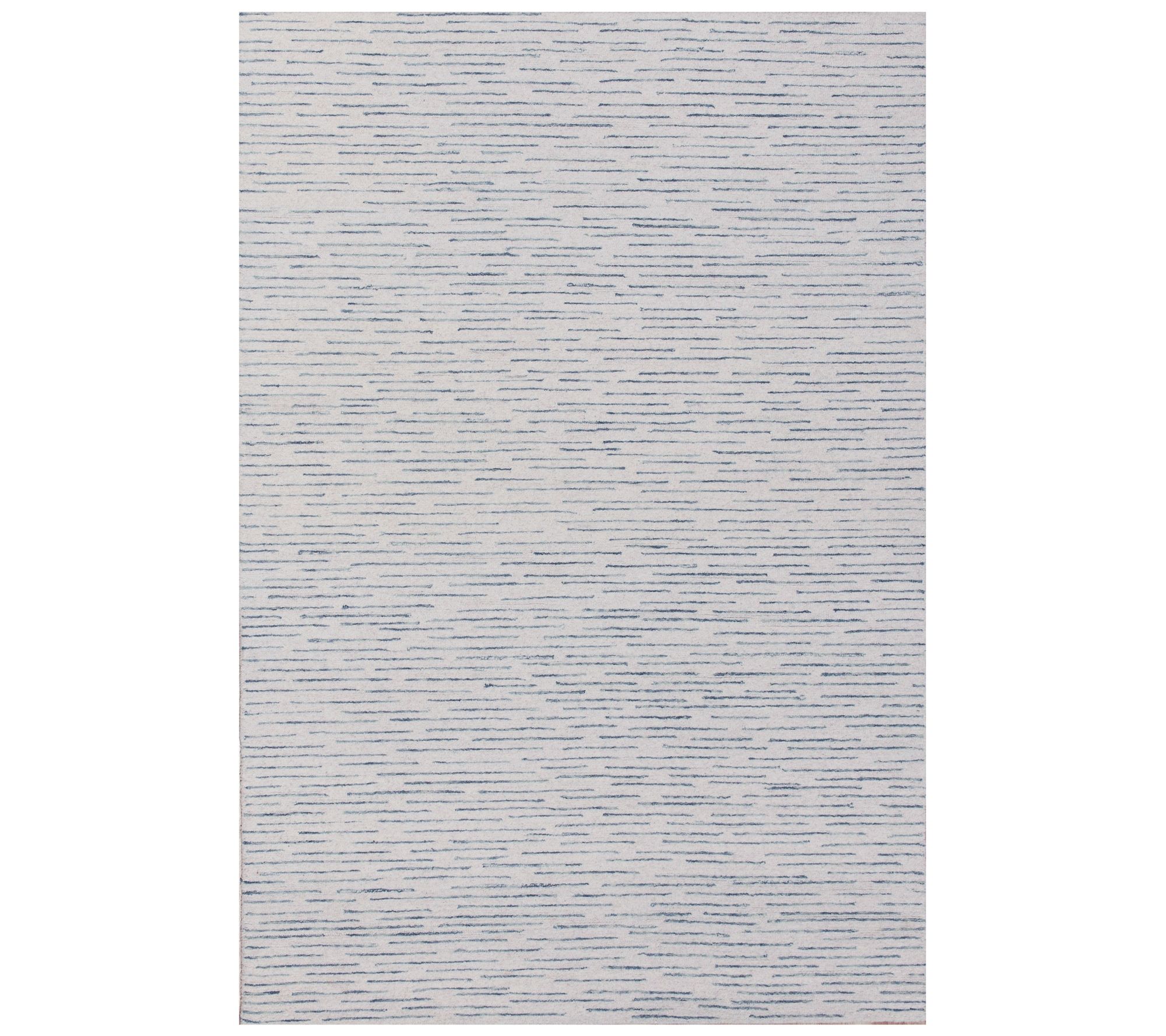 Ox Bay Contemporary Brushstroke 5' x 7'9" Strip d Area Rug