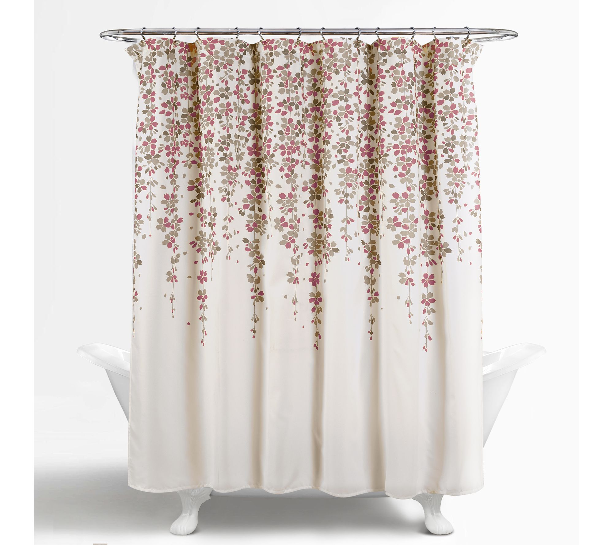Weeping Flower 72" x 72" Shower Curtain by LushDecor