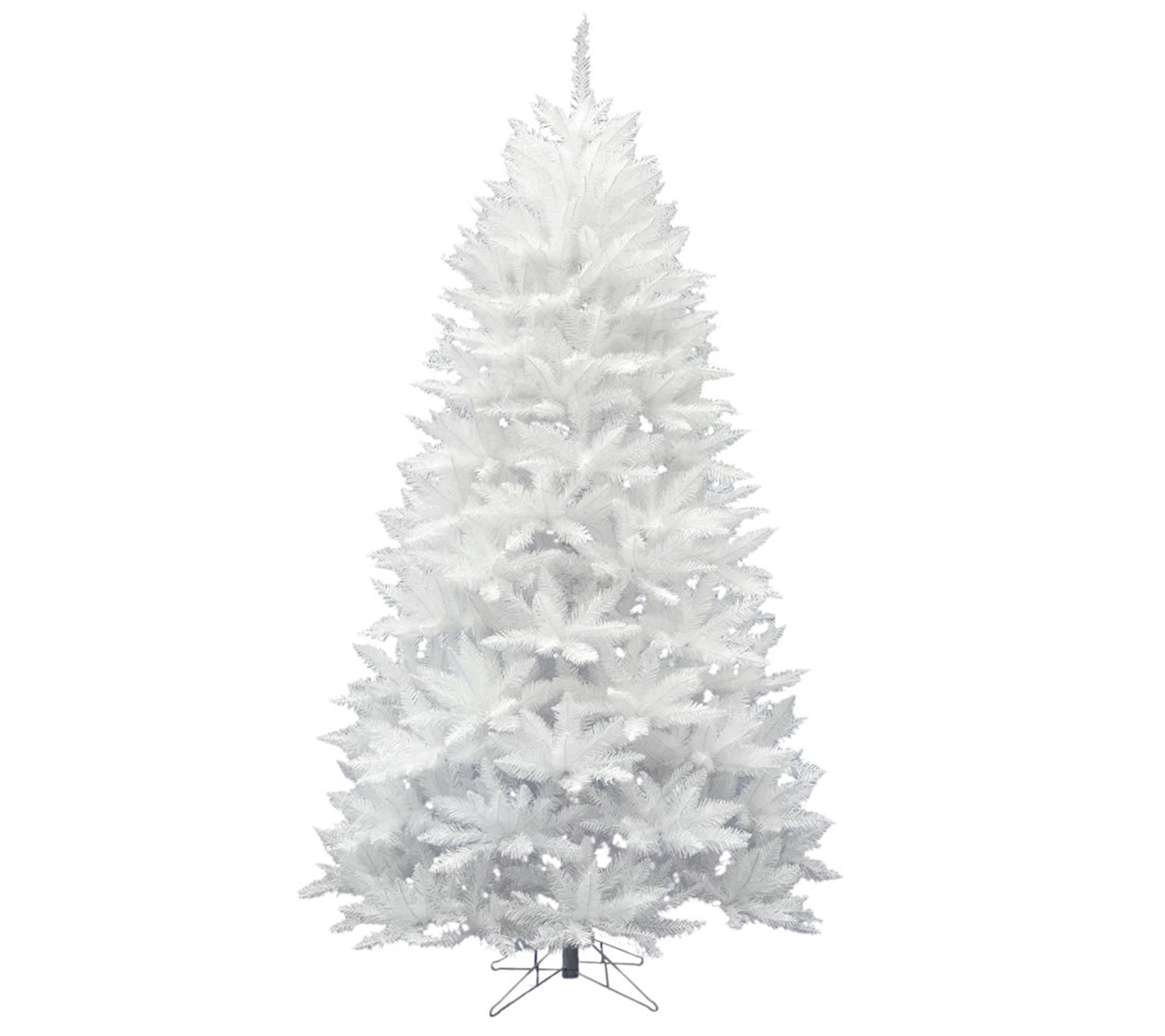 Vickerman 7.5' Sparkle White Spruce Christmas T ee, Unlit