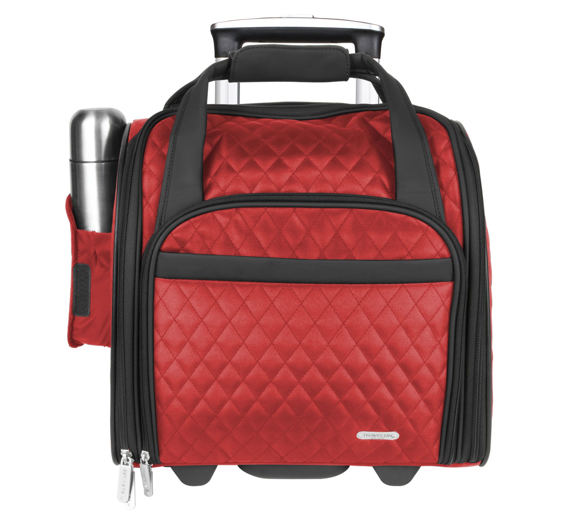 Travelon Wheeled Underseat Carry-On Bag with Back-Up Bag - H177218 ...