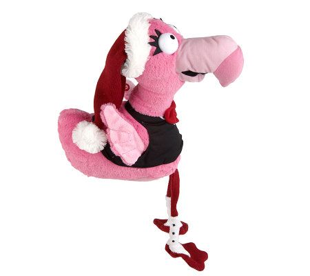 singing flamingo plush toy