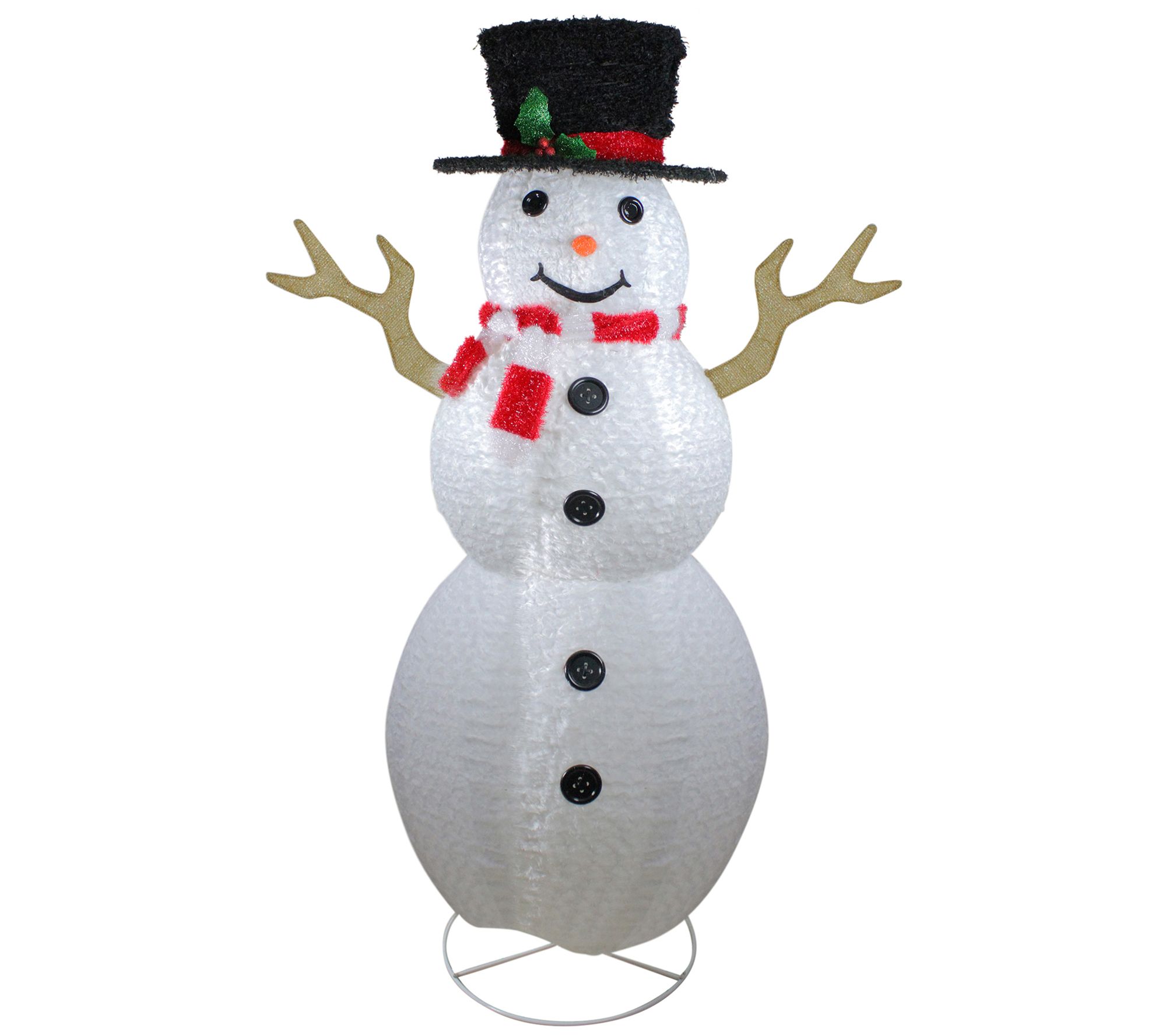 Northlight Large Snowman With Top Hat Christmas Decoration