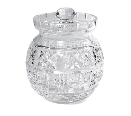 Waterford Crystal Artisan Biscuit Barrel with Lid — QVC.com