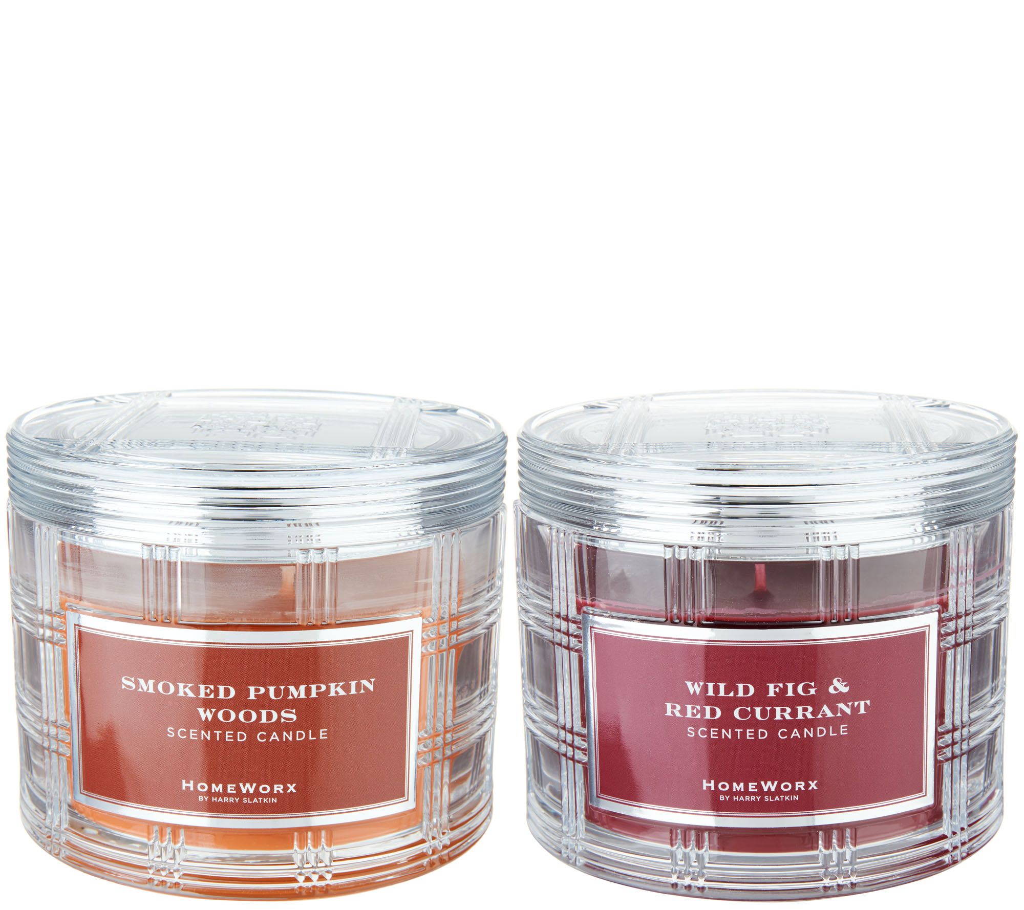 HomeWorx by Harry Slatkin S/2 Special Edition 3 Wick Candles — QVC.com