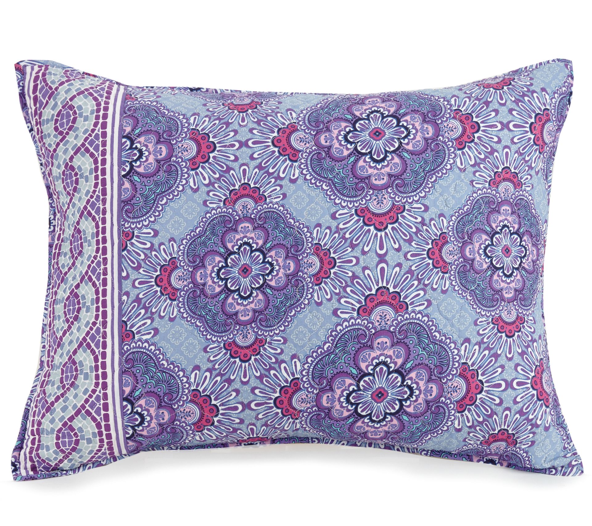 Vera Bradley Purple Passion Standard Sham