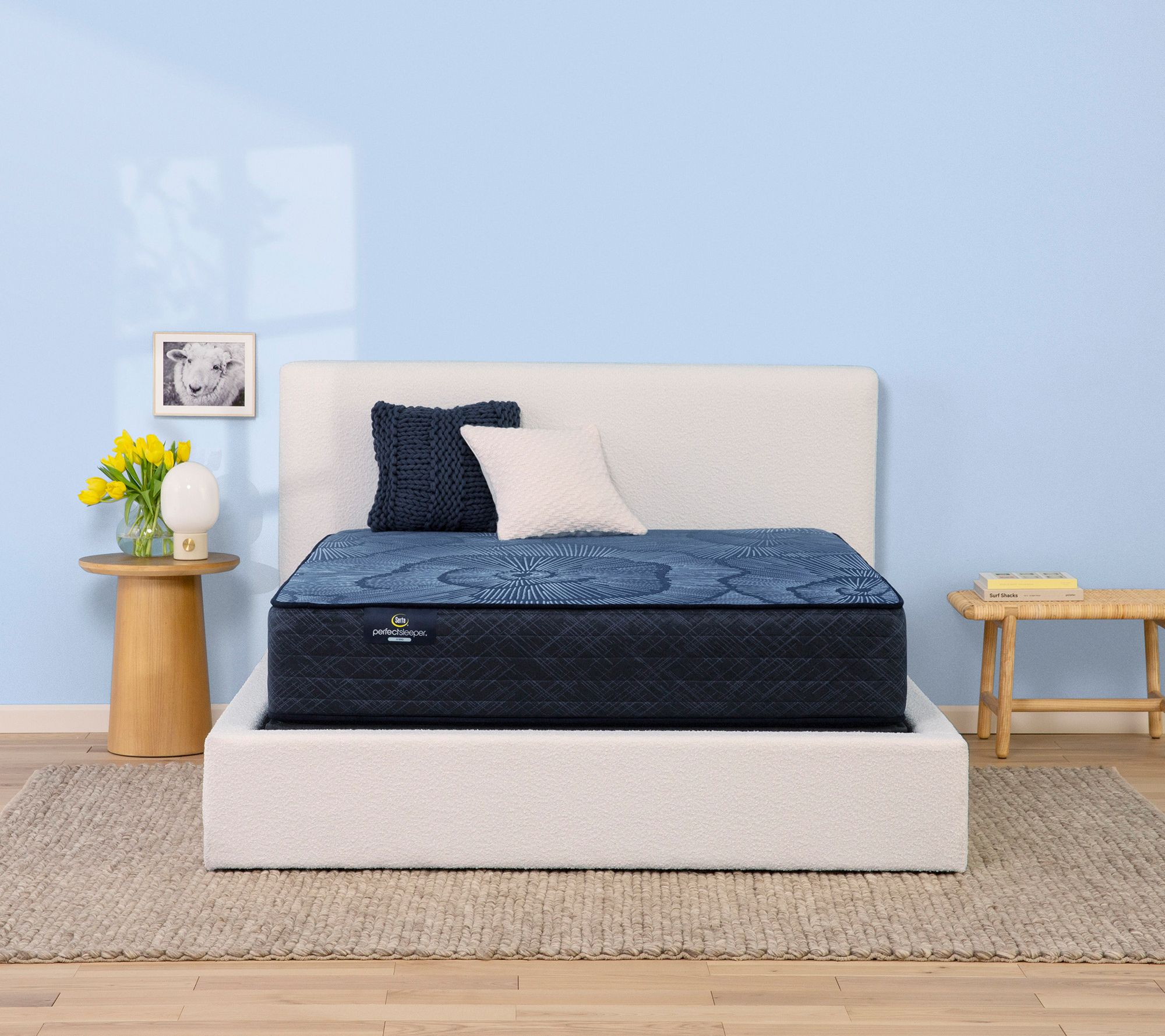 Serta Perfect Sleeper Dazzling Night 12" Hybd F irm Mattress-T