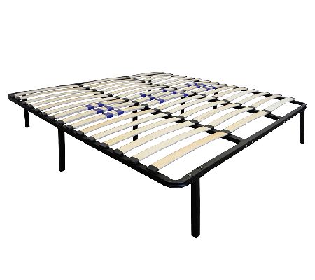 Boyd Sleep 14" Euro Bed Frame, Adjustable Lumba r Support, CK