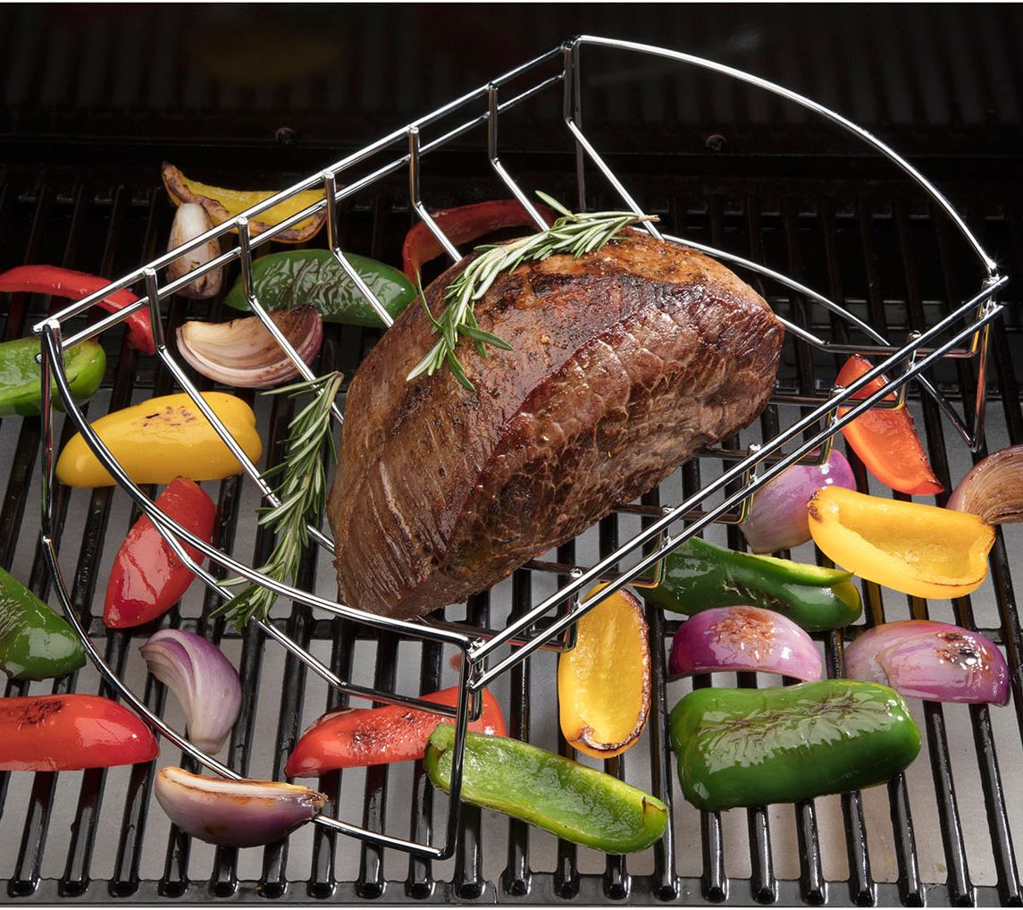 Cuisinart 4in1 BBQ Basket with Chicken Wing Rack