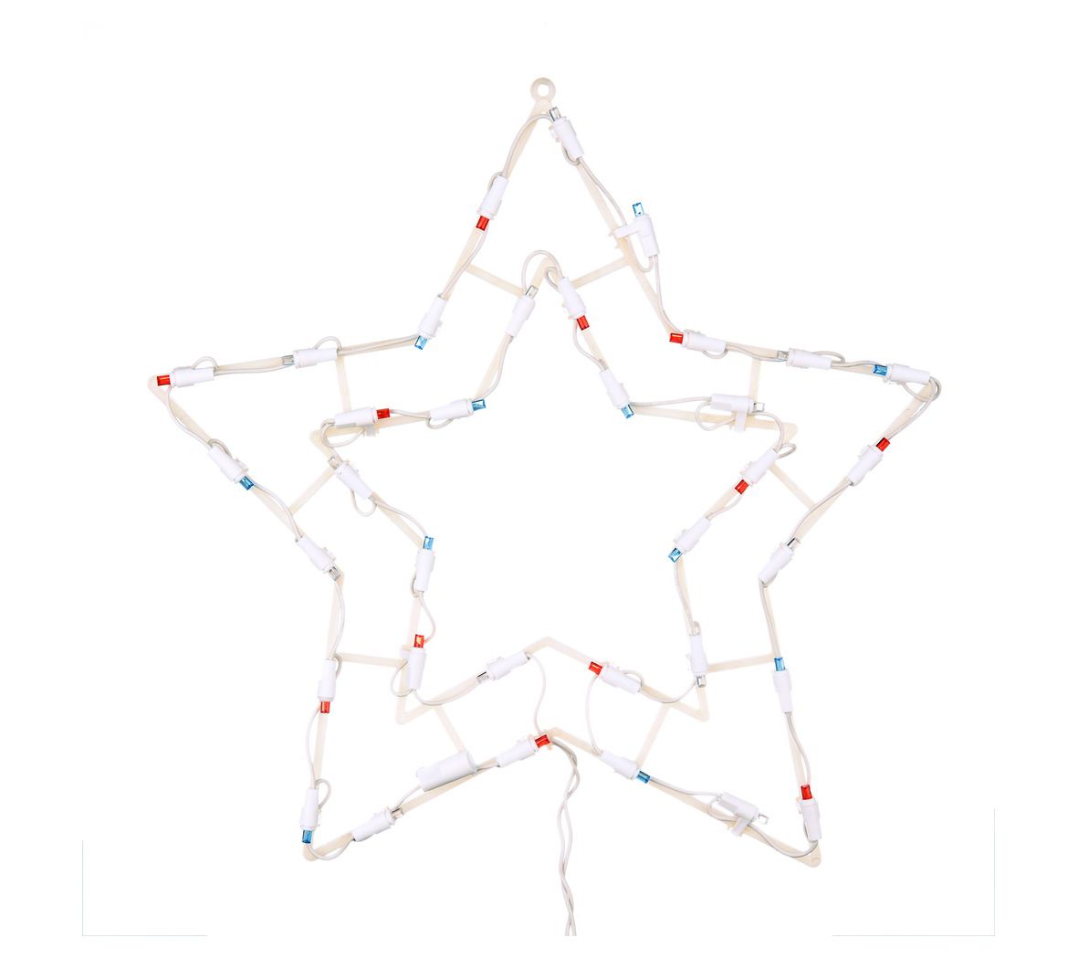 Vickerman 17" Star Christmas Window Silhouette, LED Lights