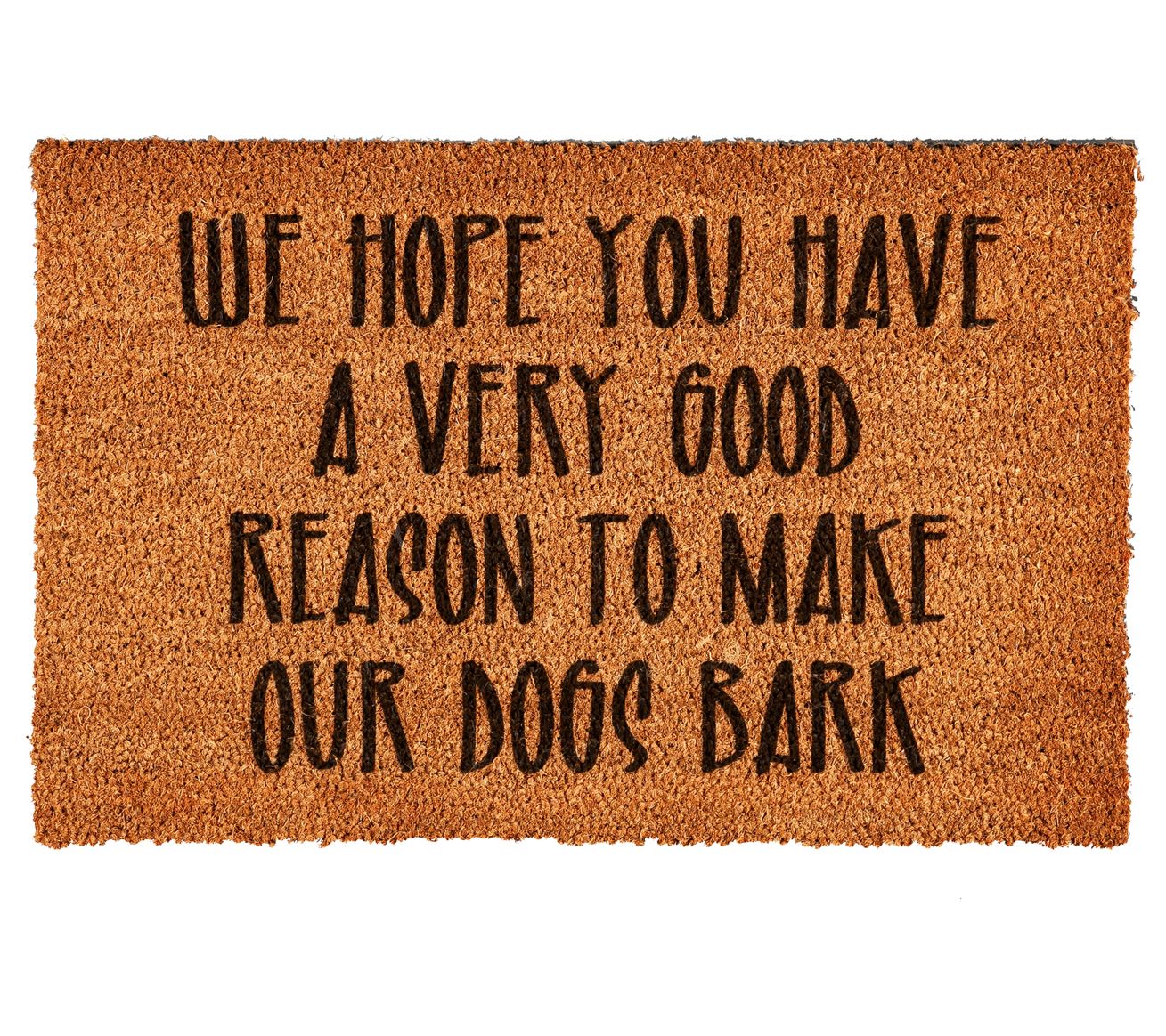 Evergreen Funny 16" x 28" Coir Doormat