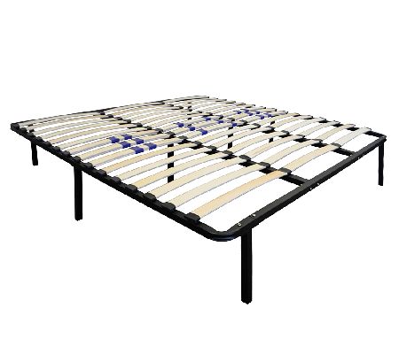 Boyd Sleep 14" Euro Bed Frame, Adjustable Lumba r Support, King