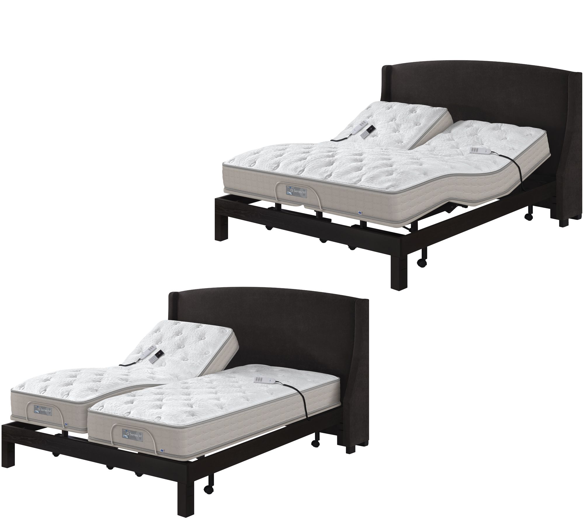 Sleep Number QSeries 5.1 SK or FlexTop Mattress Set w ...