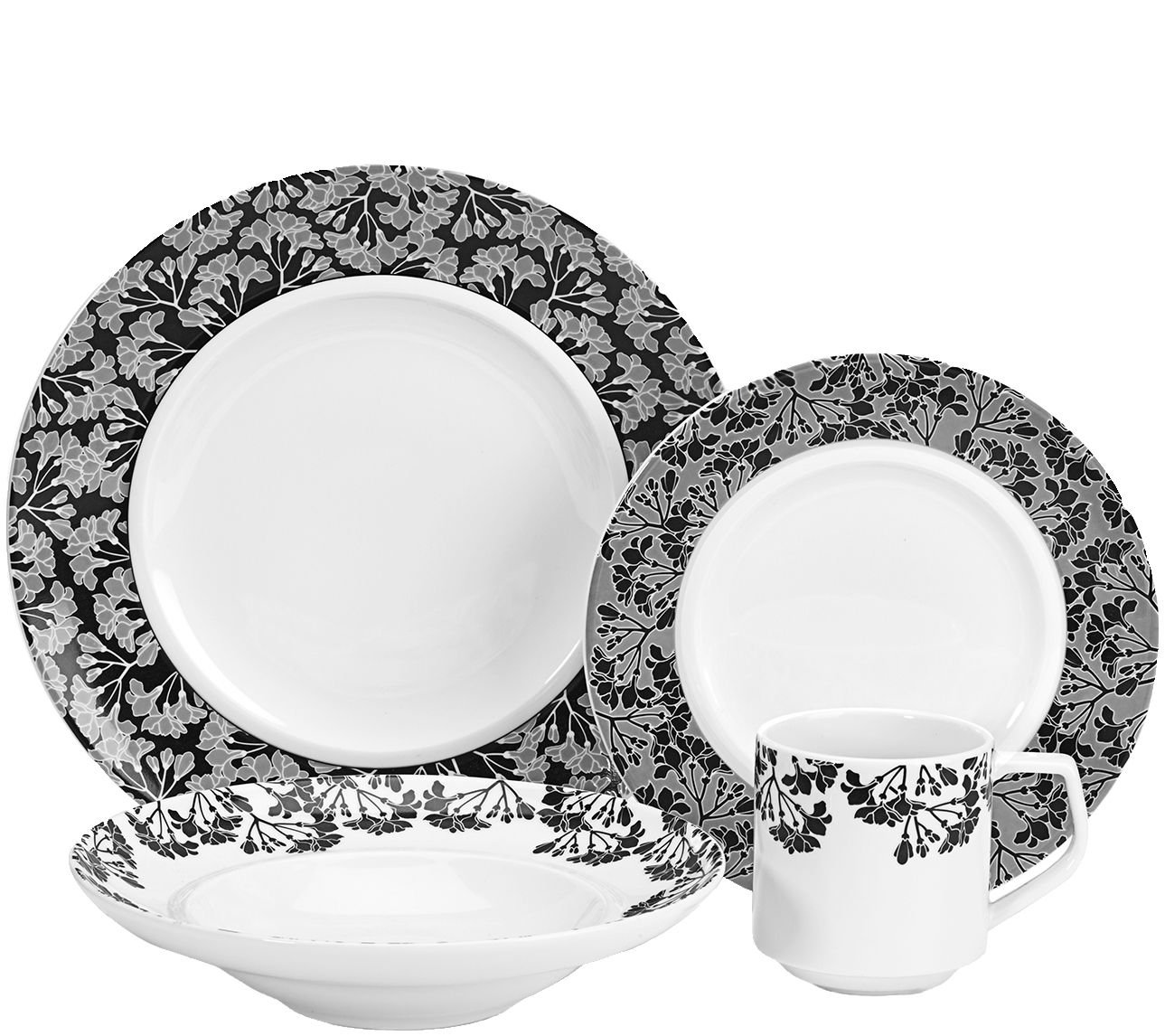 UPC 086279065476 product image for Cuisinart 16-Piece Elite Porcelain Juine Dinner ware Set | upcitemdb.com