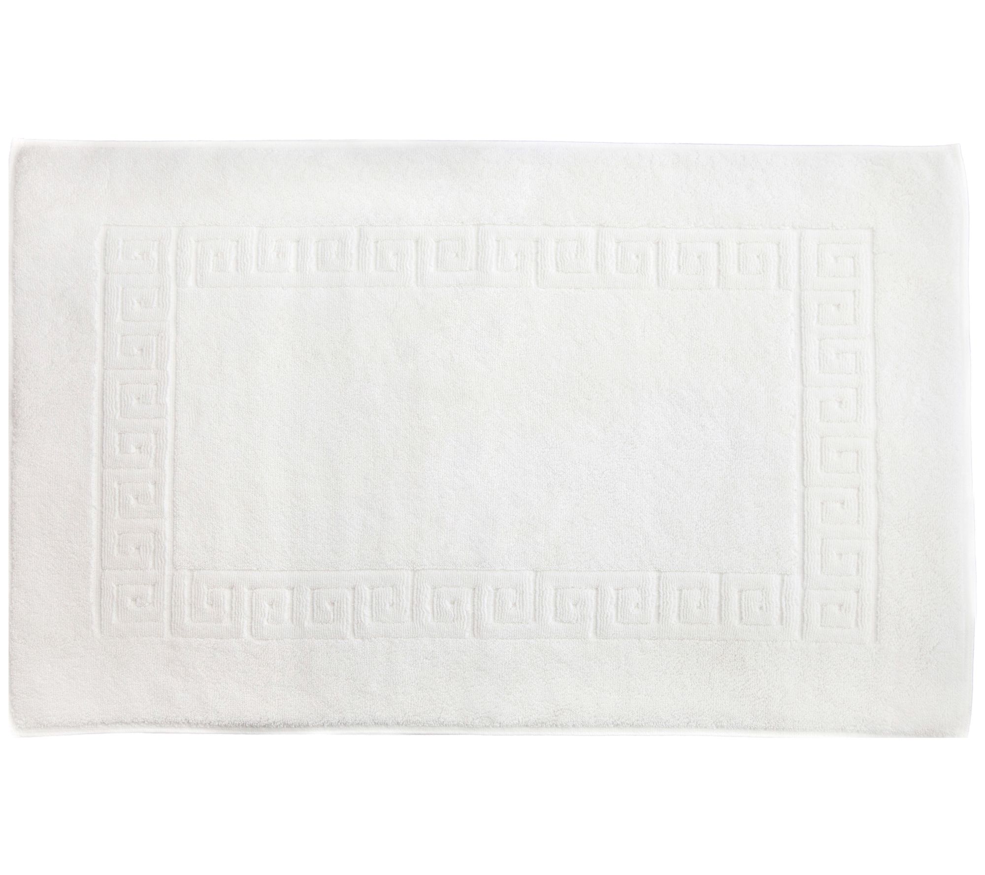 Linum Home Textiles 100% Cotton Greek Key Bath Mat
