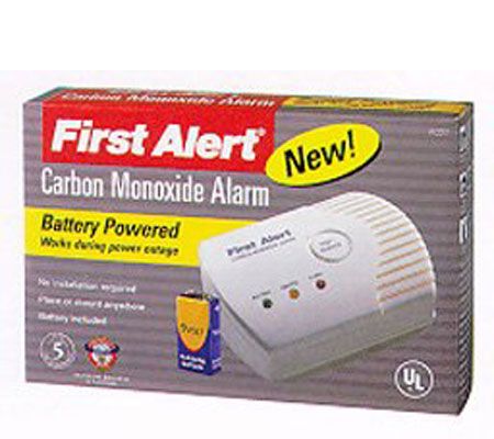 First Alert FCD3 Carbon Monoxide Alarm- BatteryPowered - H56032 — QVC.com