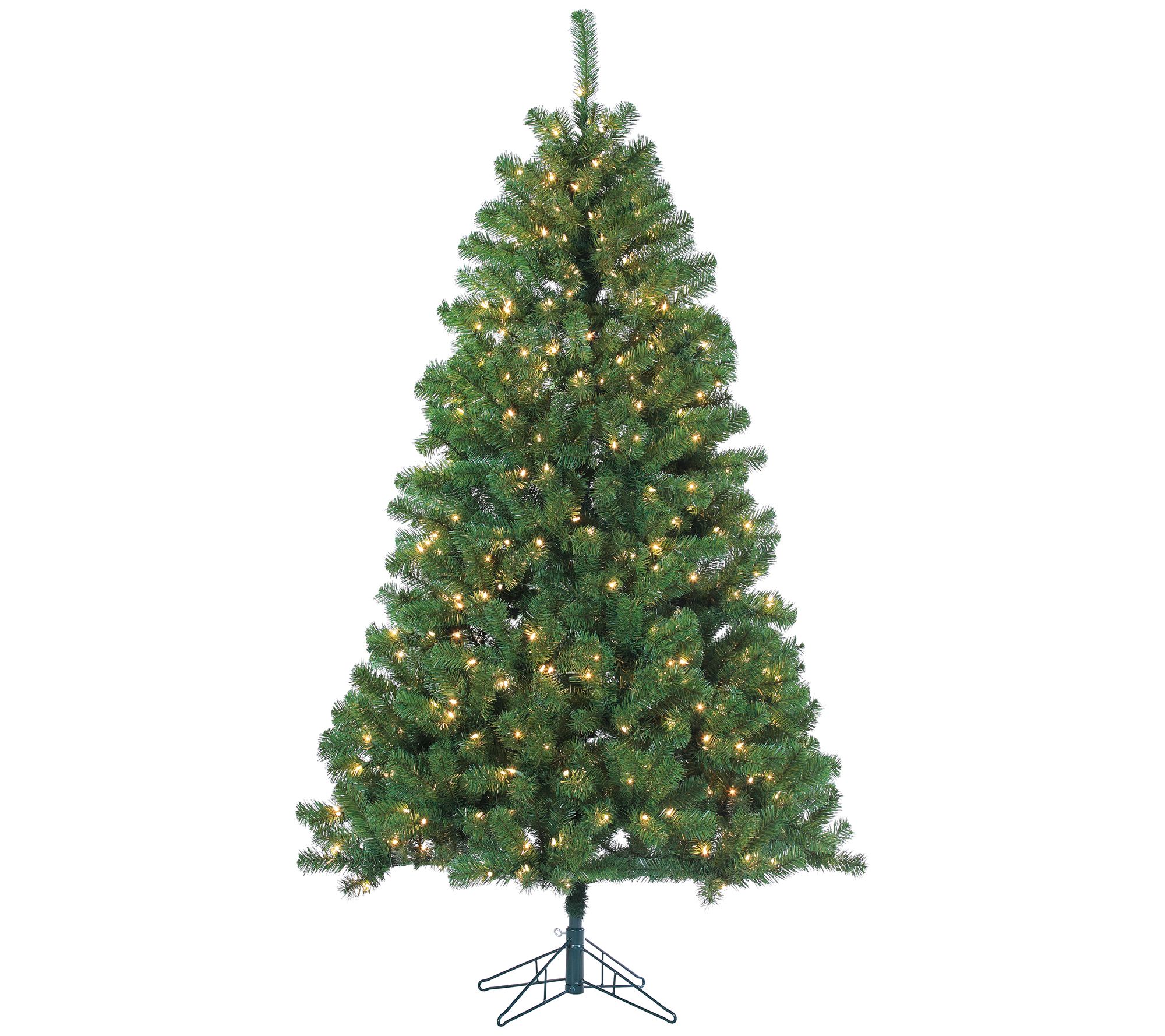 7-Foot Pre-Lit Montana Pine with 500 Lights by terling Co