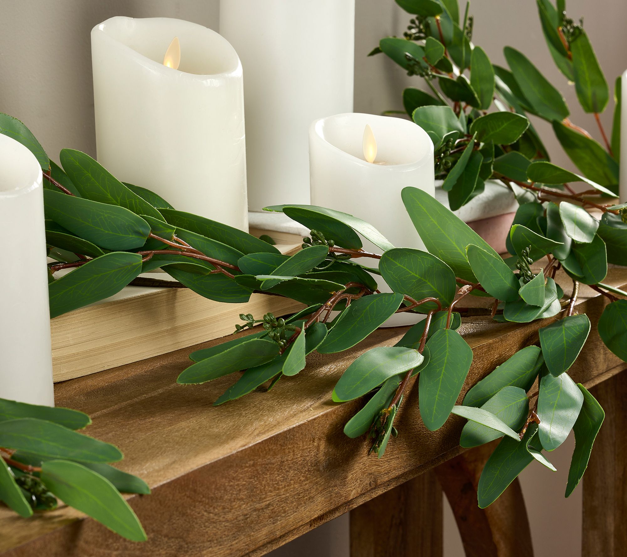As IsSimply Stunning 5' Real Touch Eucalyptus Garland