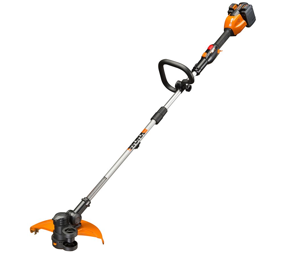 Worx 40V Cordless Grass Trimmer/Edger with TwoBatteries - QVC.com