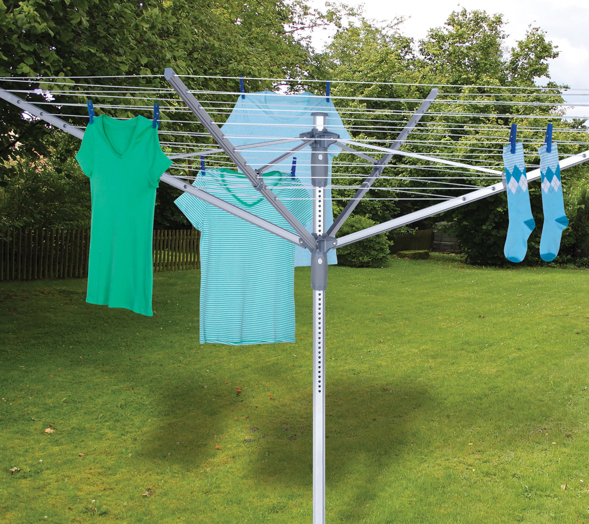 HoneyCanDo Umbrella Outdoor Dryer