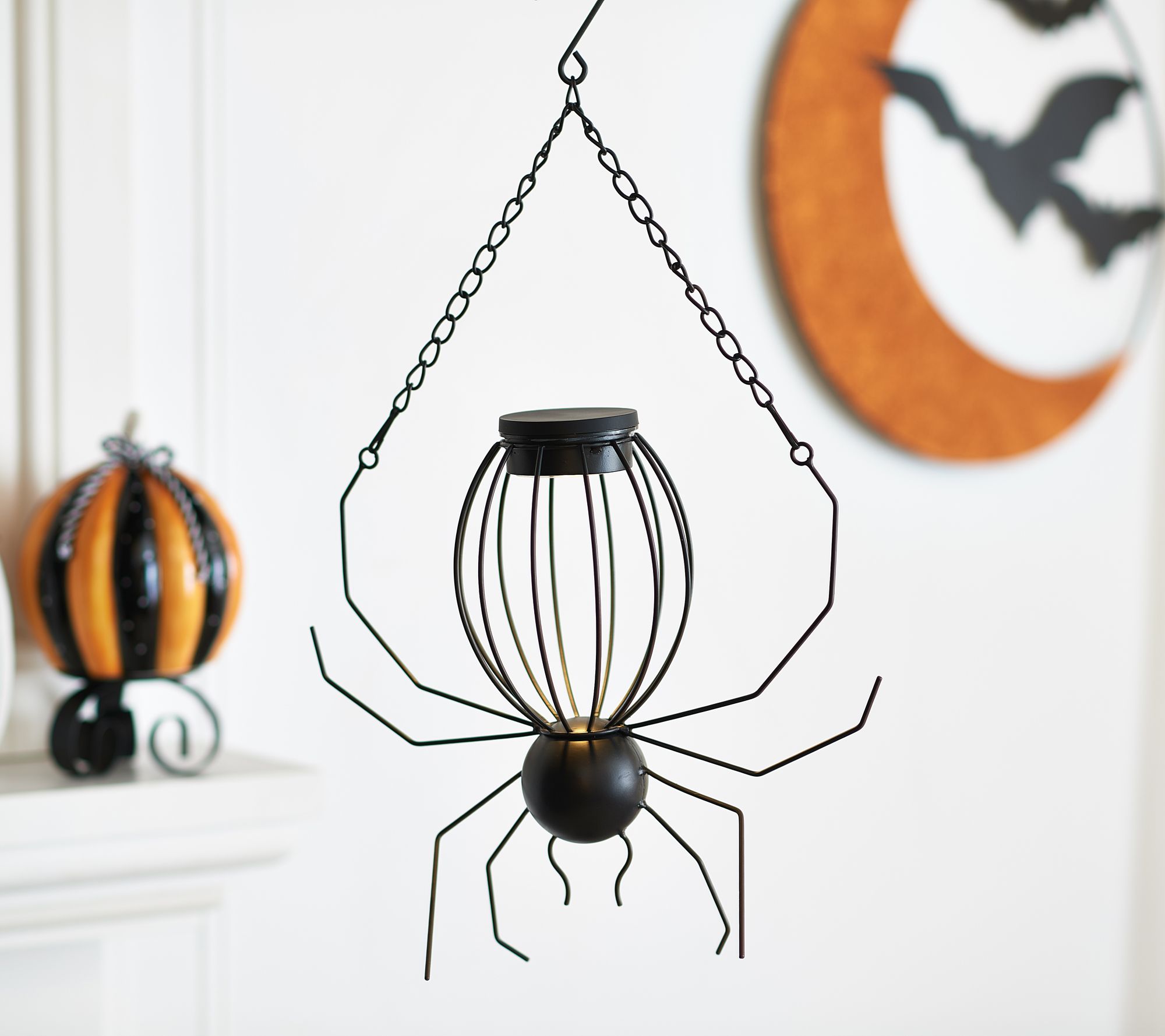 As Is Hay & Harvest Metal Lit Spider w/ RemovableHanger