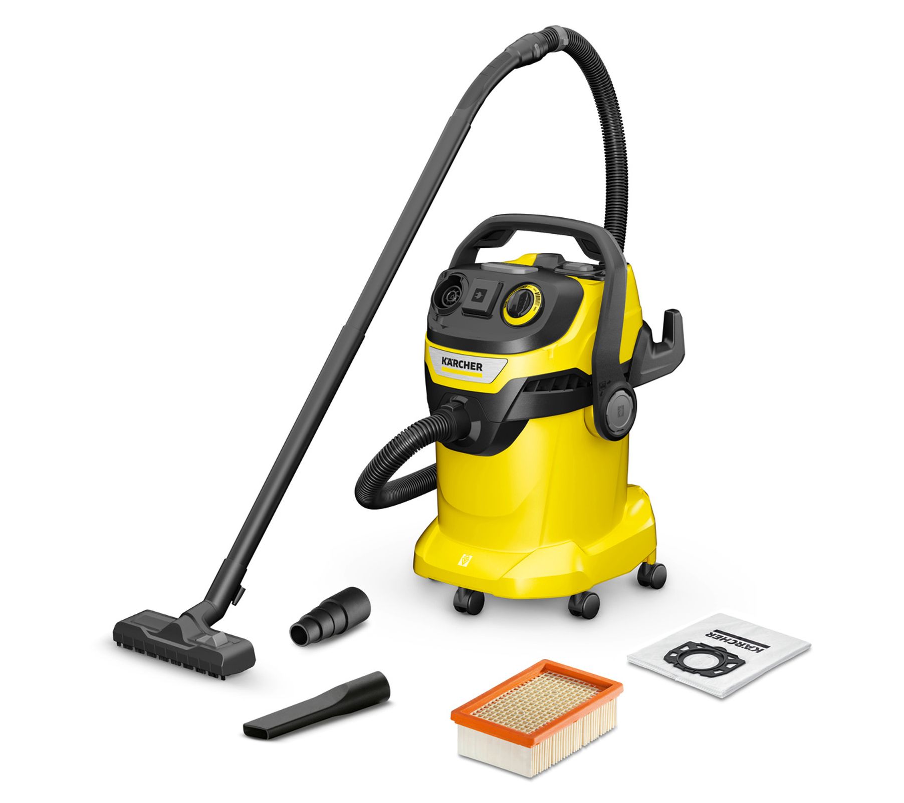 Karcher WD5P Wet-Dry Shop Vacuum & Blower with ttachments