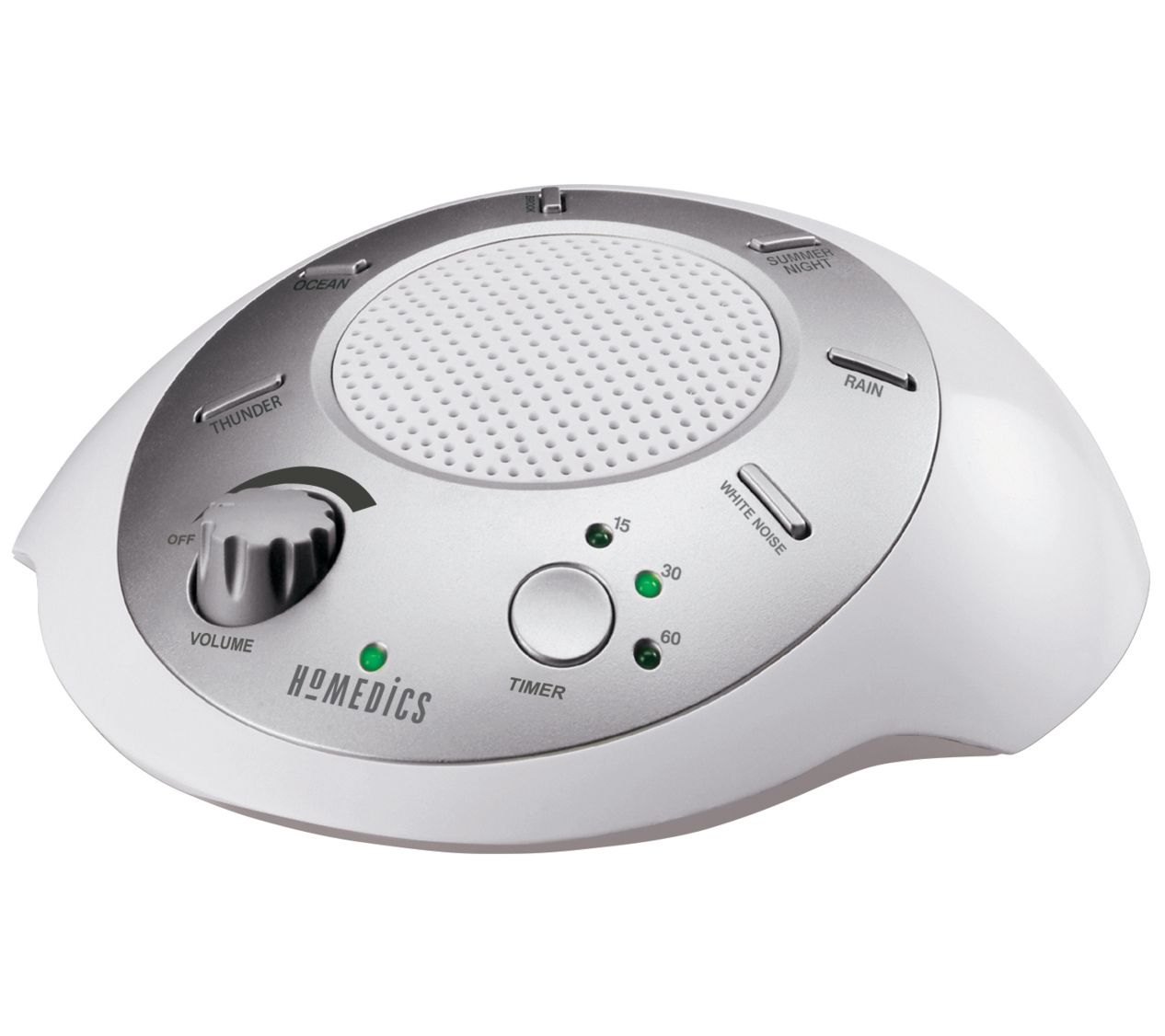HoMedics Portable SoundSpa with 6 Recorded Sounds