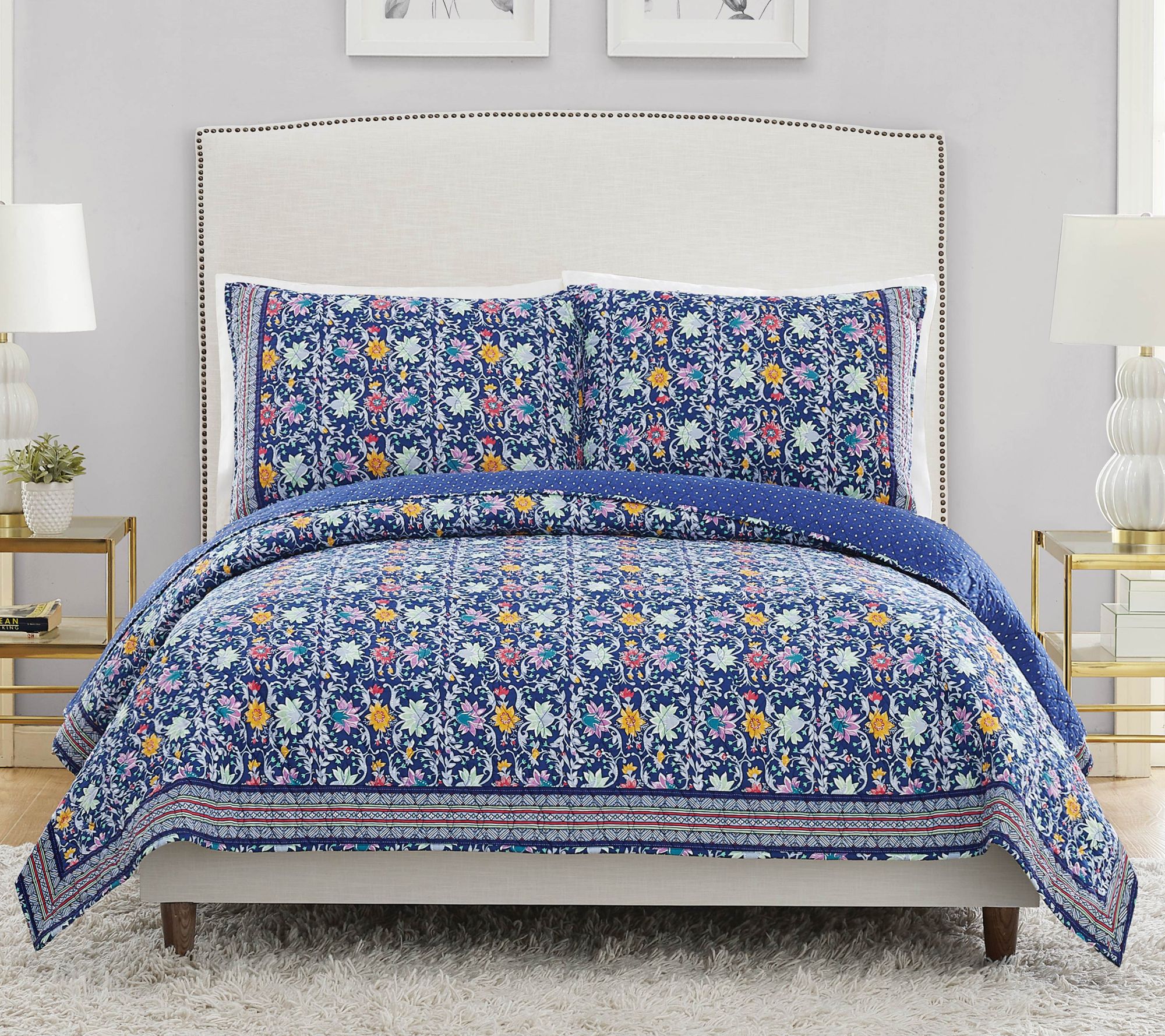 Vera Bradley Bramble Full Queen Quilt Qvc Com