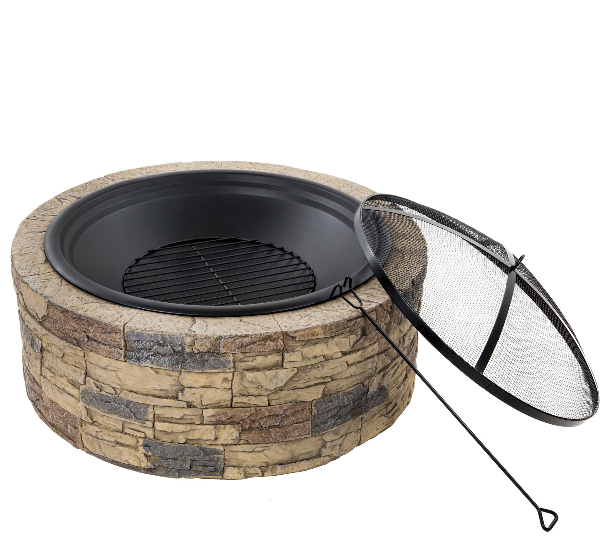 Sun Joe Cast Stone Fire Pit (Missing Base)