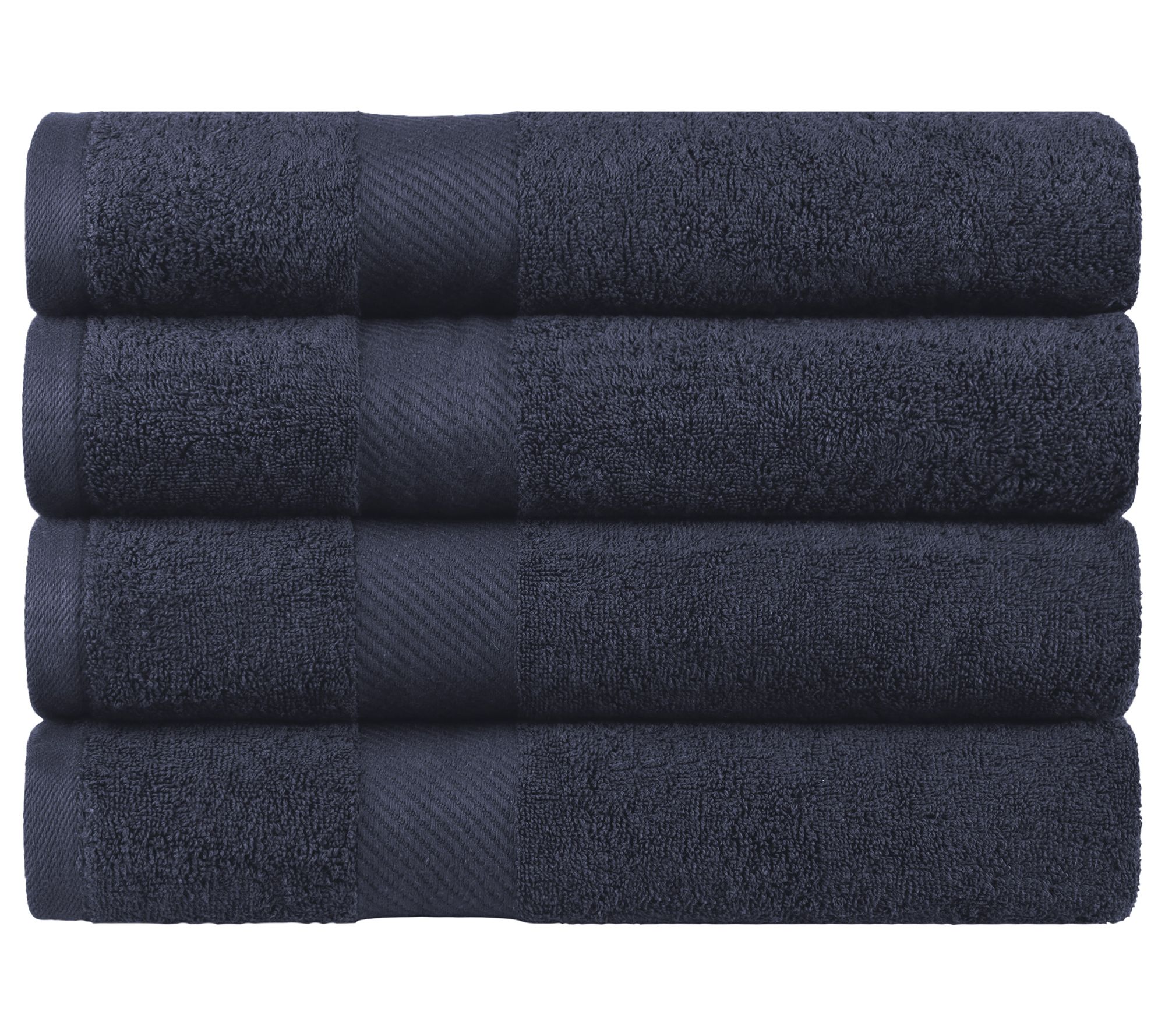 Superior Egyptian Cotton Solid 4-Piece Towel Se t