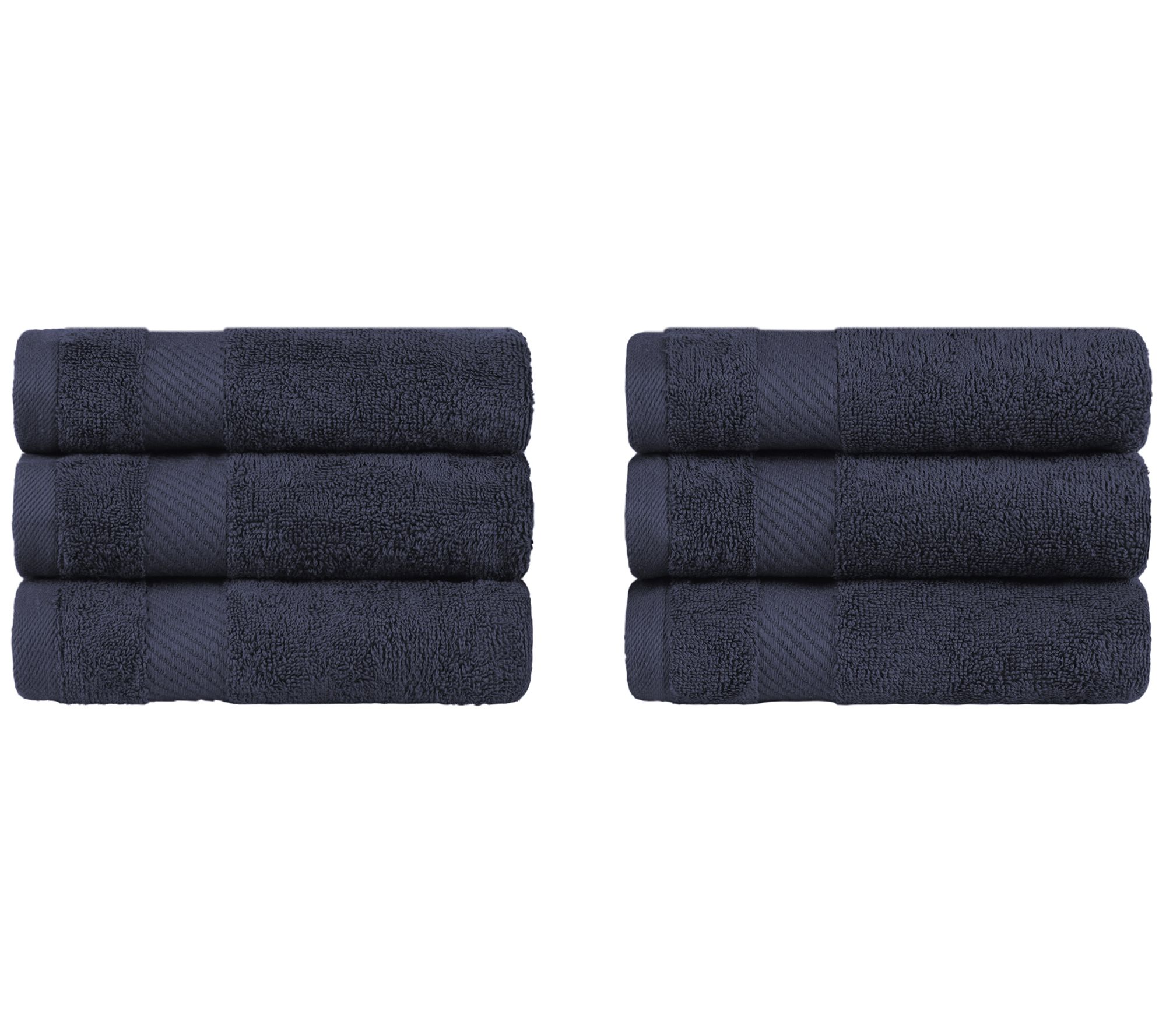 Superior Egyptian Cotton 6-Piece Hand Towel Set