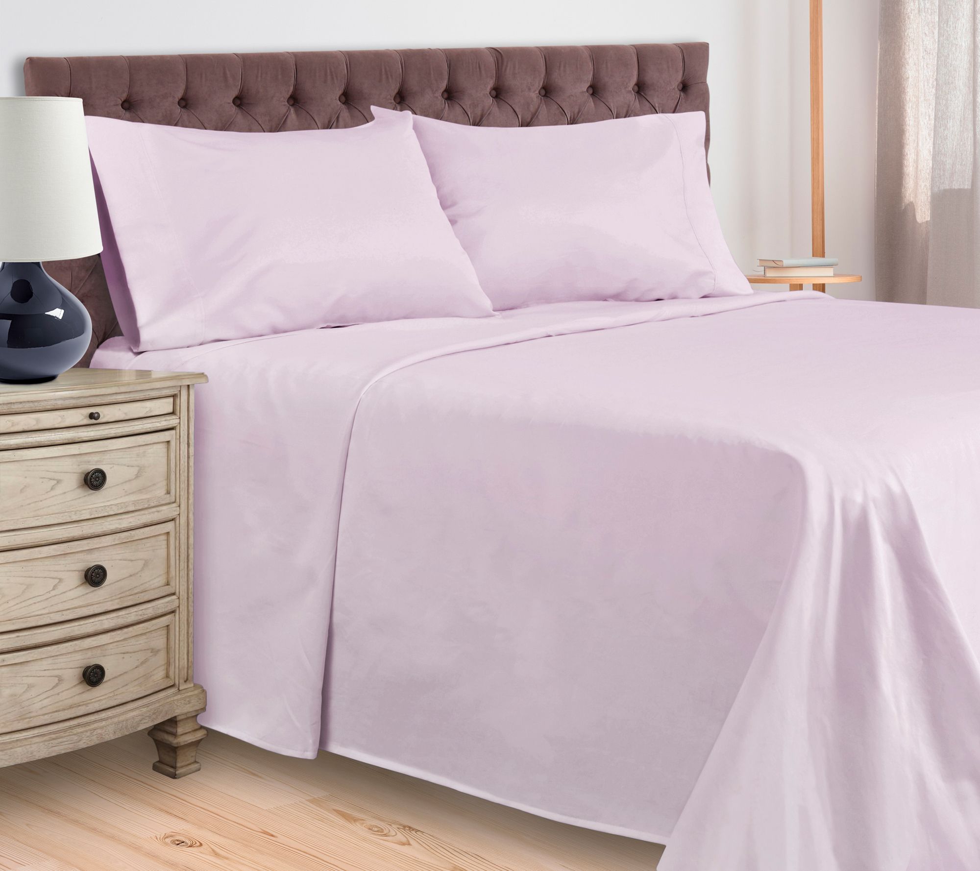 Superior 400TC Egyptian Cotton Deep Pocket Shee t Set, Queen