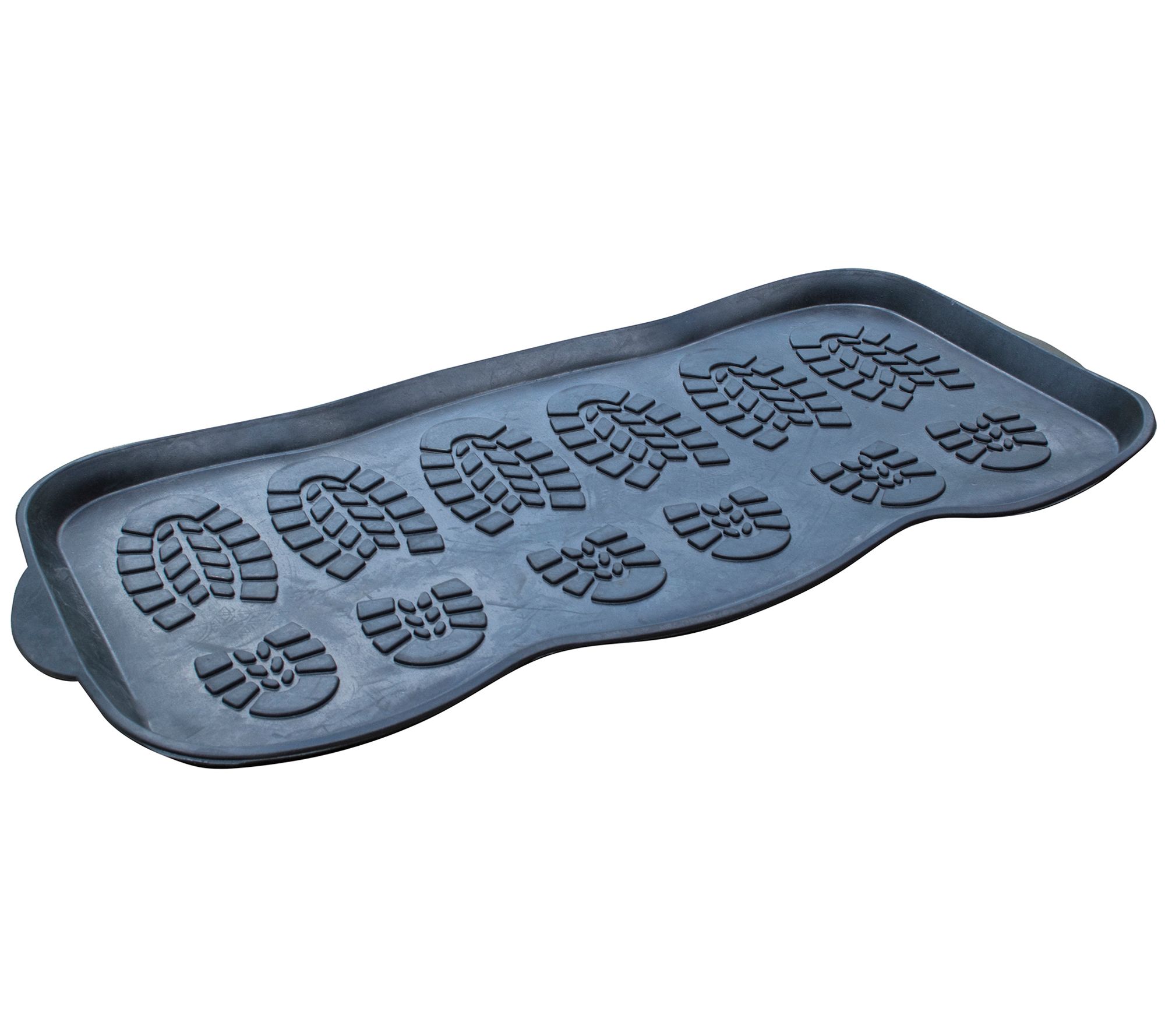 AmeriHome Set of 2 Rubber Boot and Shoe Mats