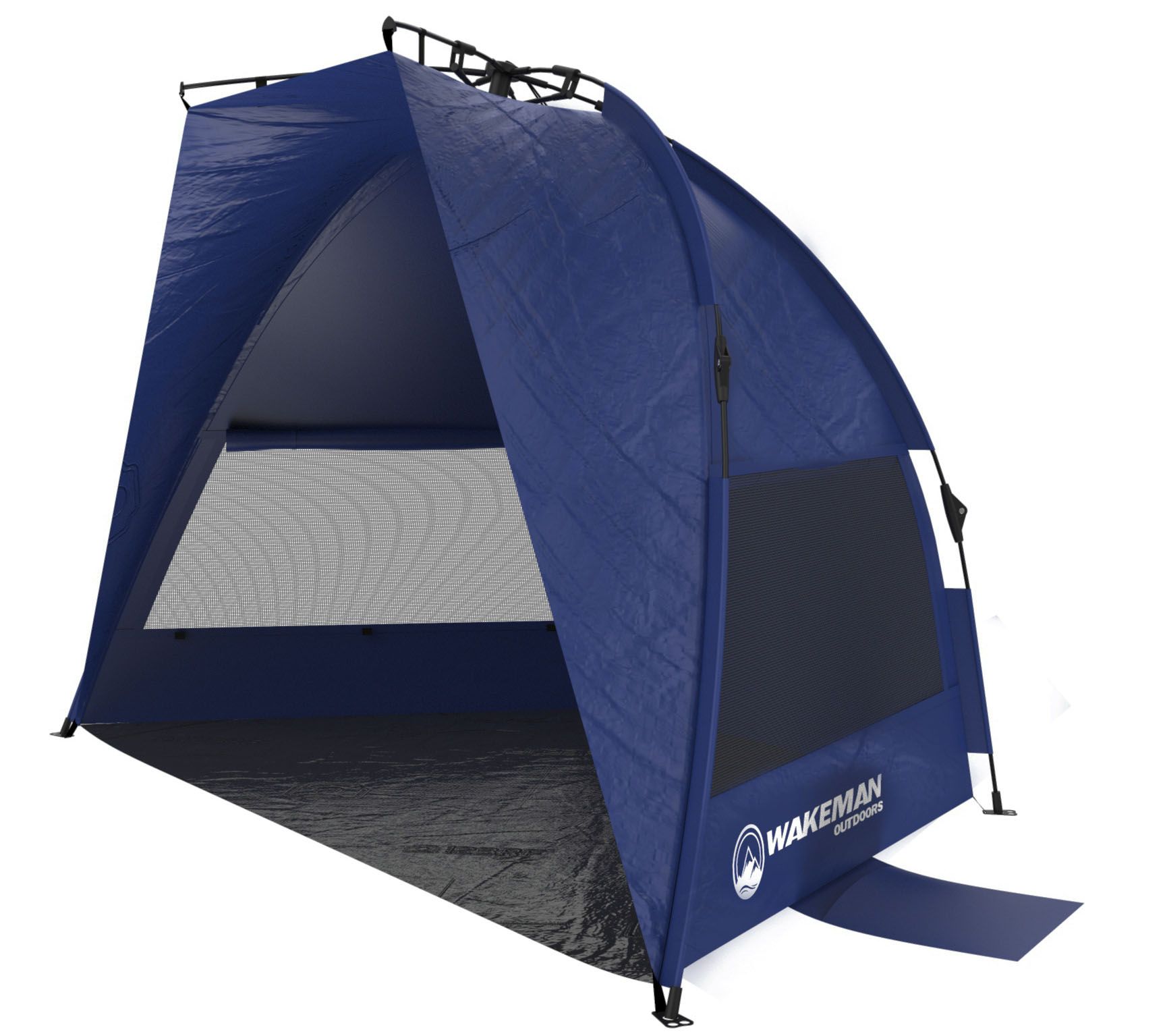 Wakeman Outdoors Wakeman Pop Up Beach Tent and Sun Shade in Blue