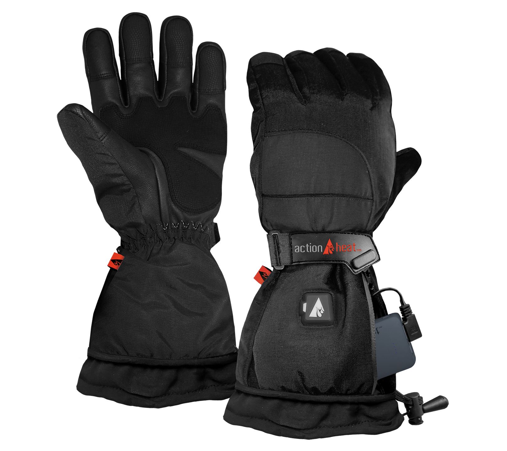 ActionHeat Women's 5V Battery Heated Snow Gloves