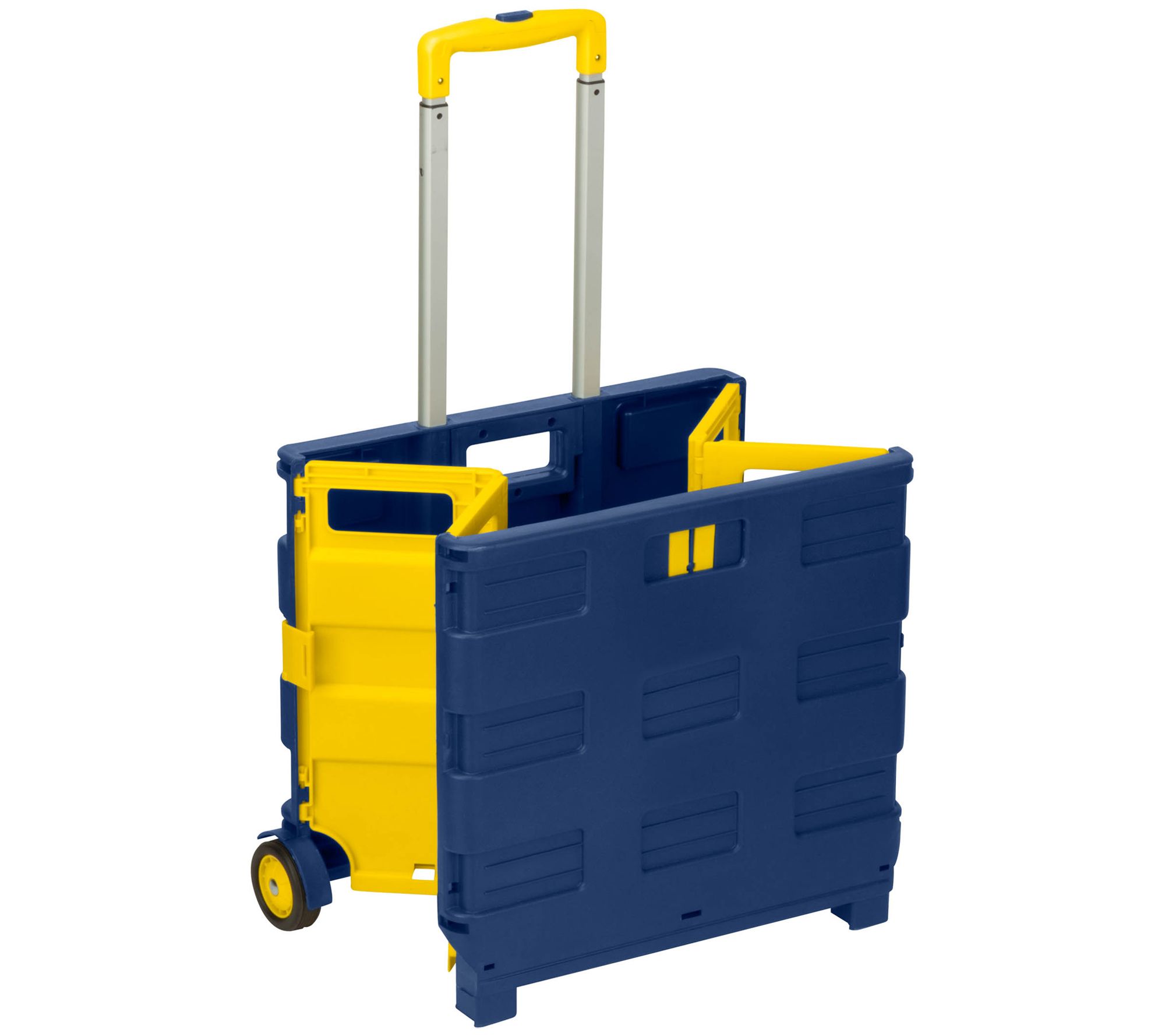 Honey-Can-Do Fold-Up Plastic Rolling Storage Cart - QVC.com