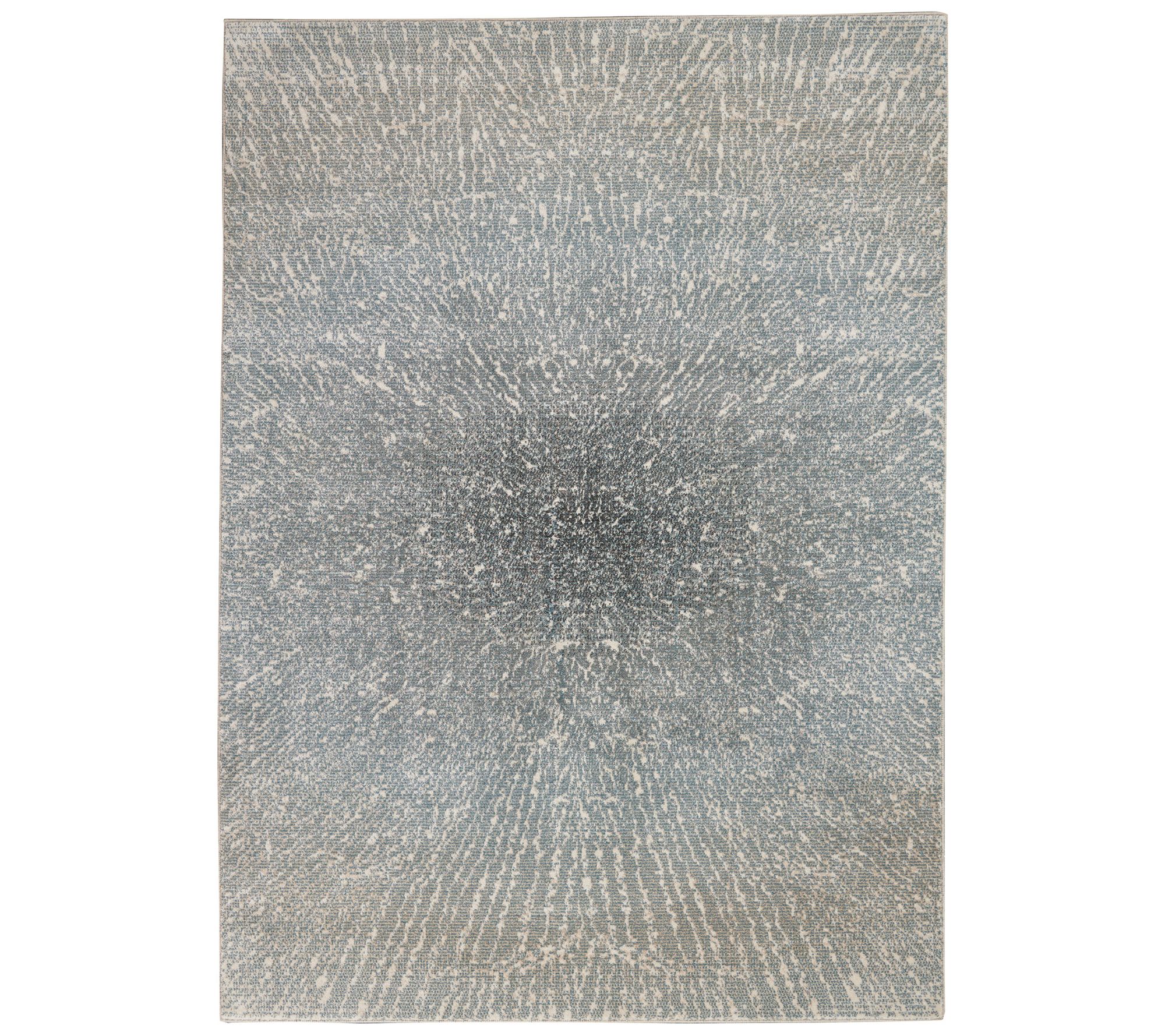 Inspire Me! Home Decor Elegance 5'3" x 7'3" Gray Area Rug