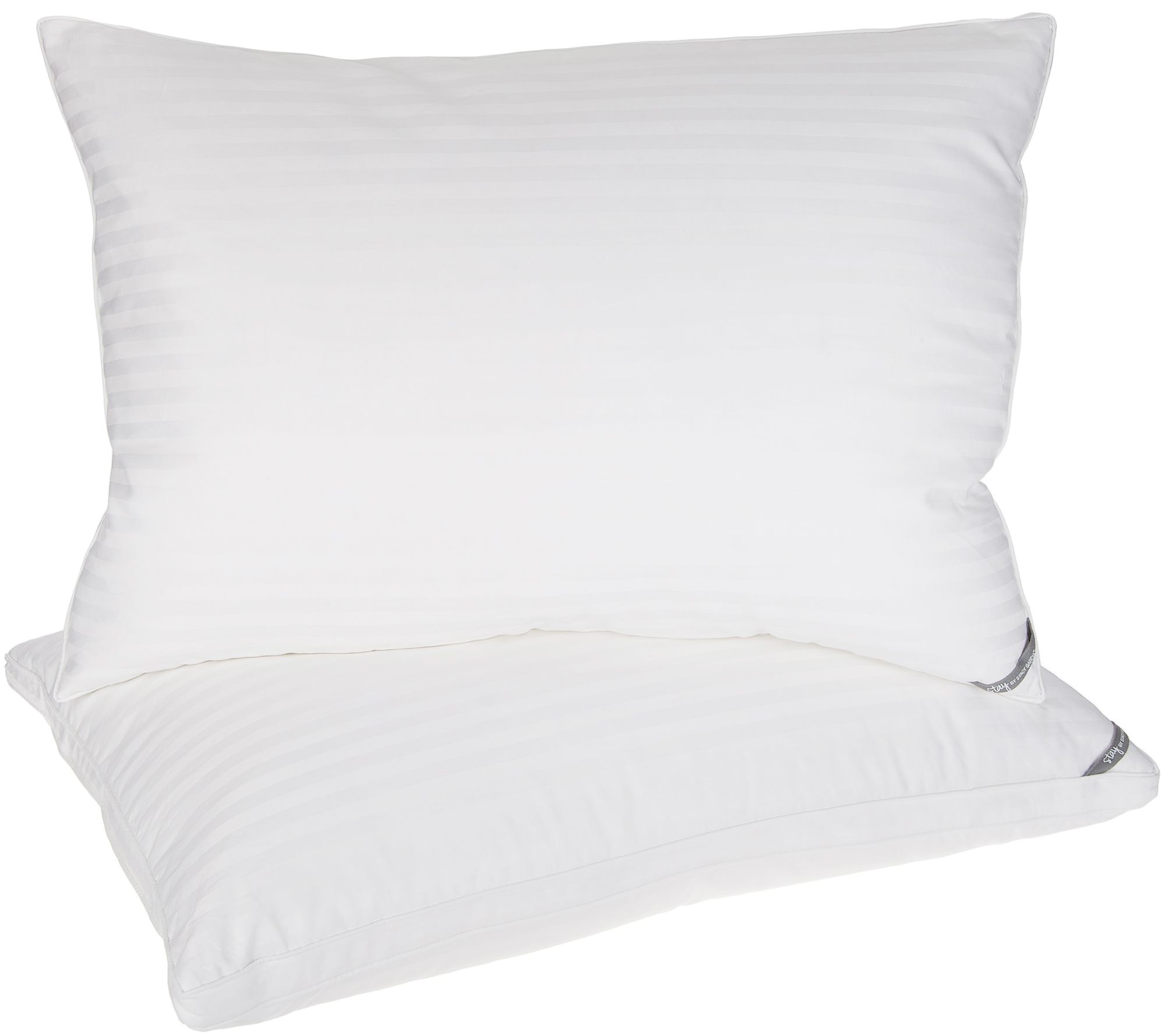 Stay By Stacy Garcia S 2 Standard Qn Duet Of Down Luxury Pillows