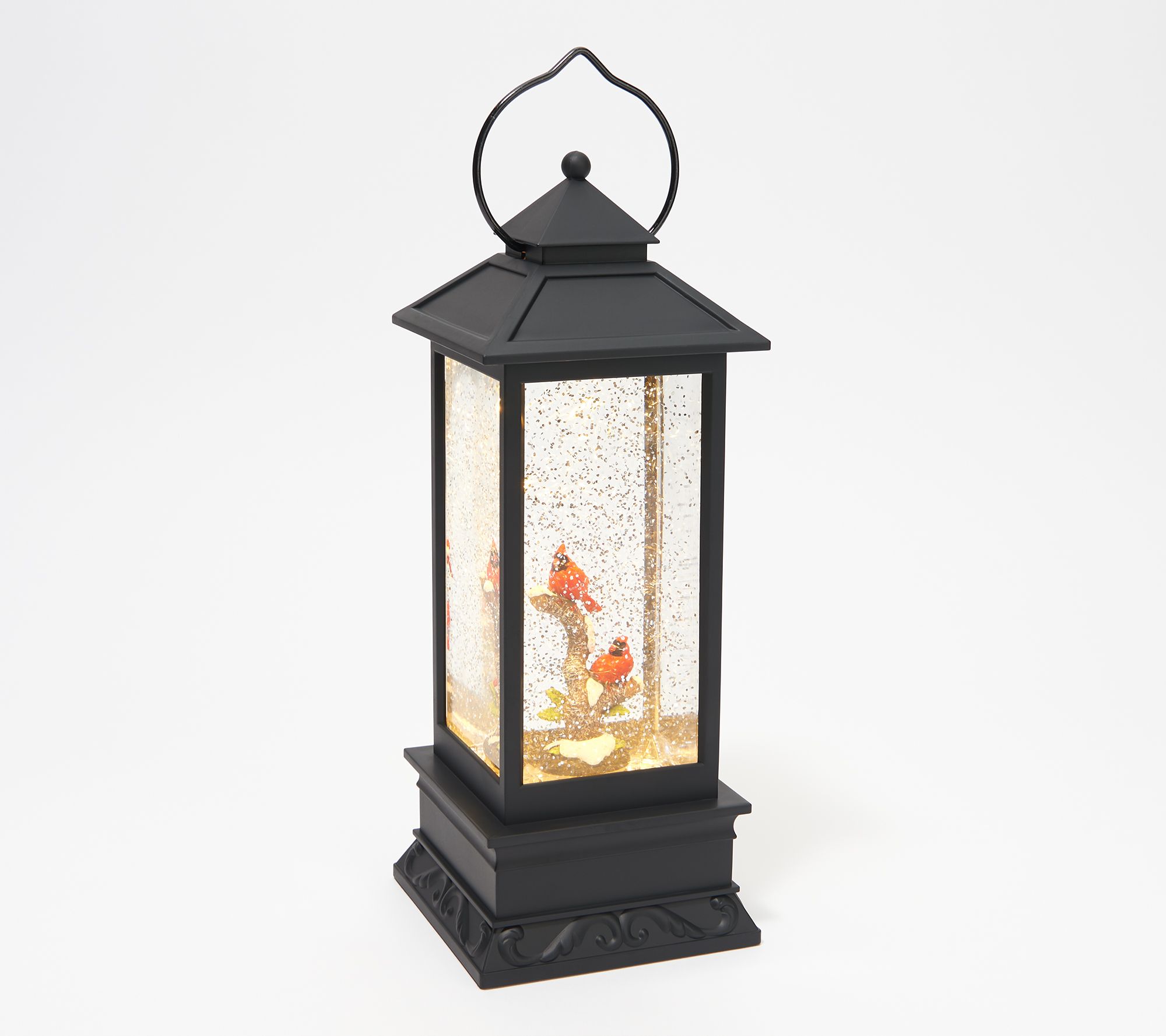 "As Is" Illuminated Holiday Lantern with Timer by Lori Greiner