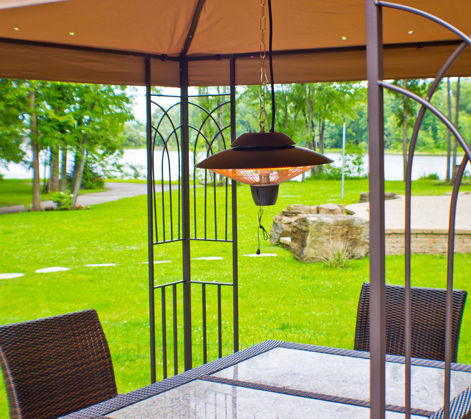EnerG Hanging Electric Infrared Patio Heater
