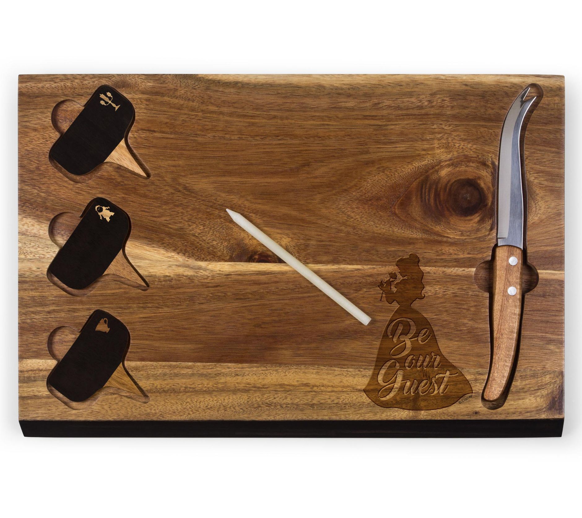 Picnic Time Disney Beauty & the Beast - Delio Cheese Board
