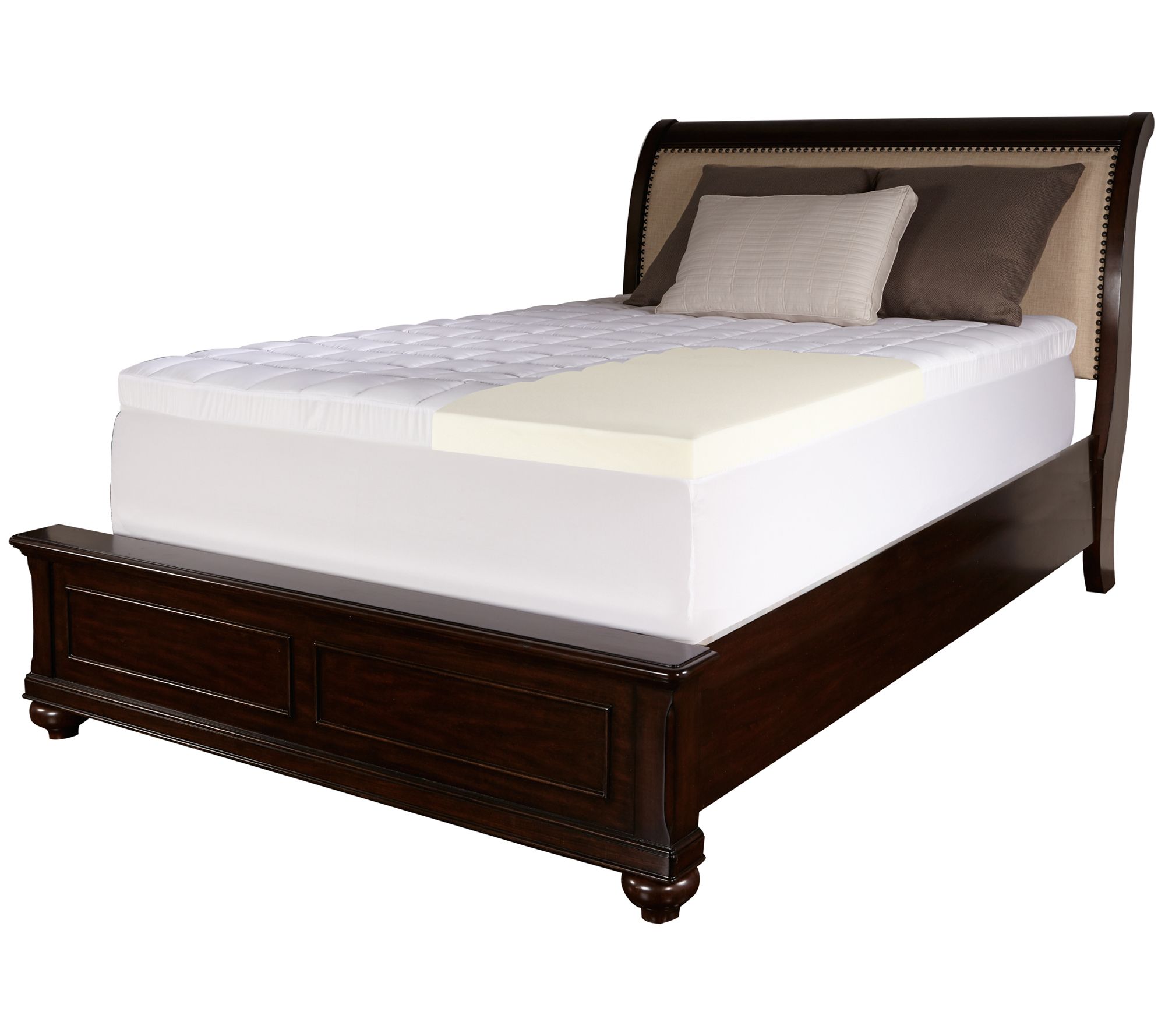 Simmons ComforPedic from BeautyRest 4.5" Memory Foam To pper - Twin