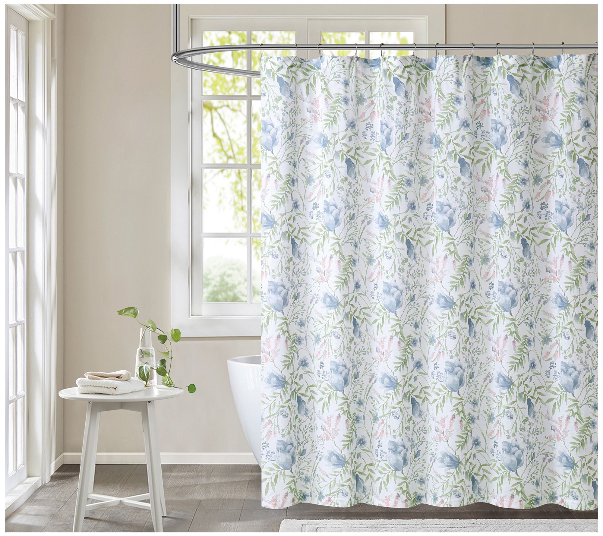 Cottage Classics Field Floral Shower Curtain