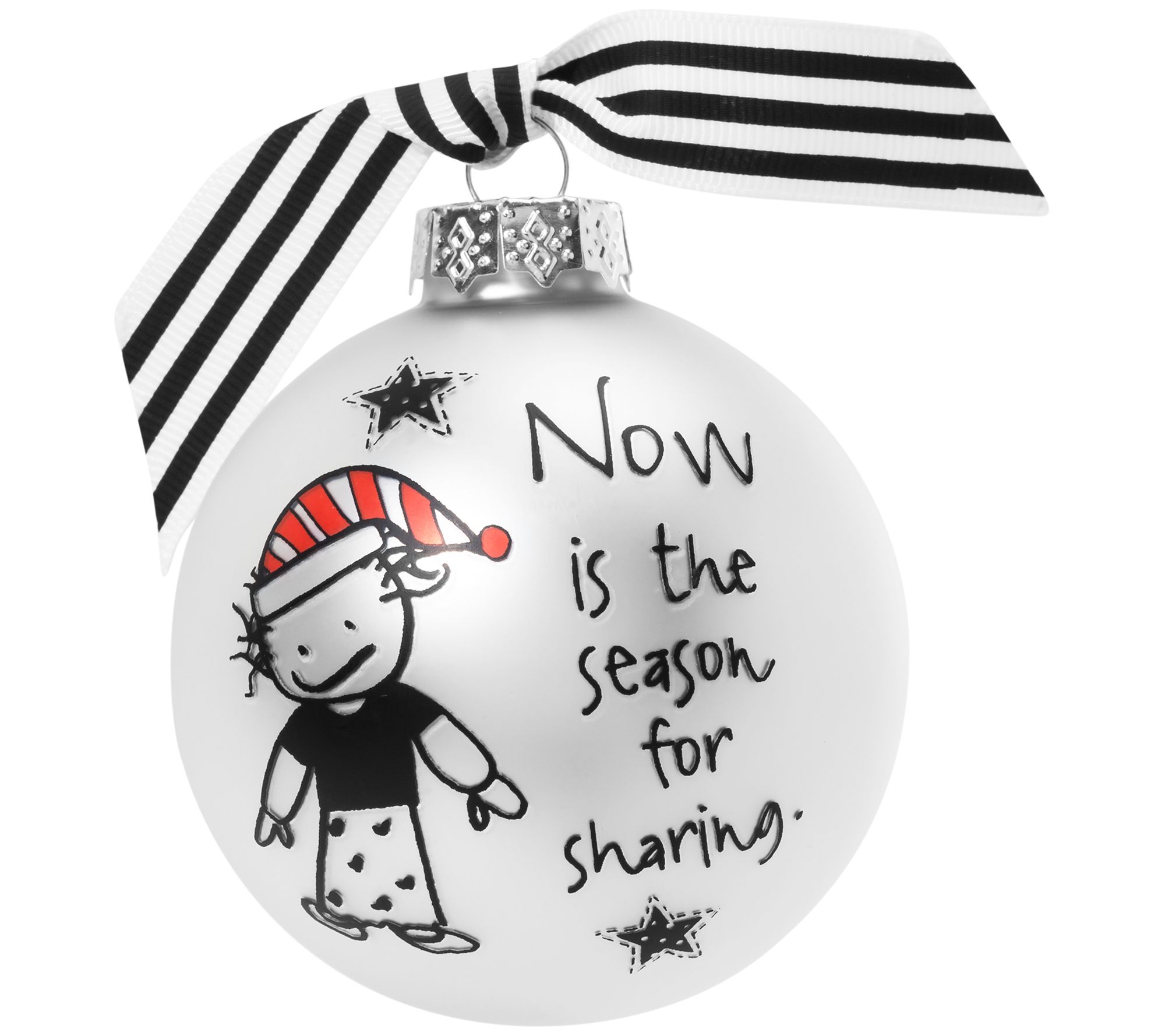 Now Is The Season Glass Ornament Inspired by arci