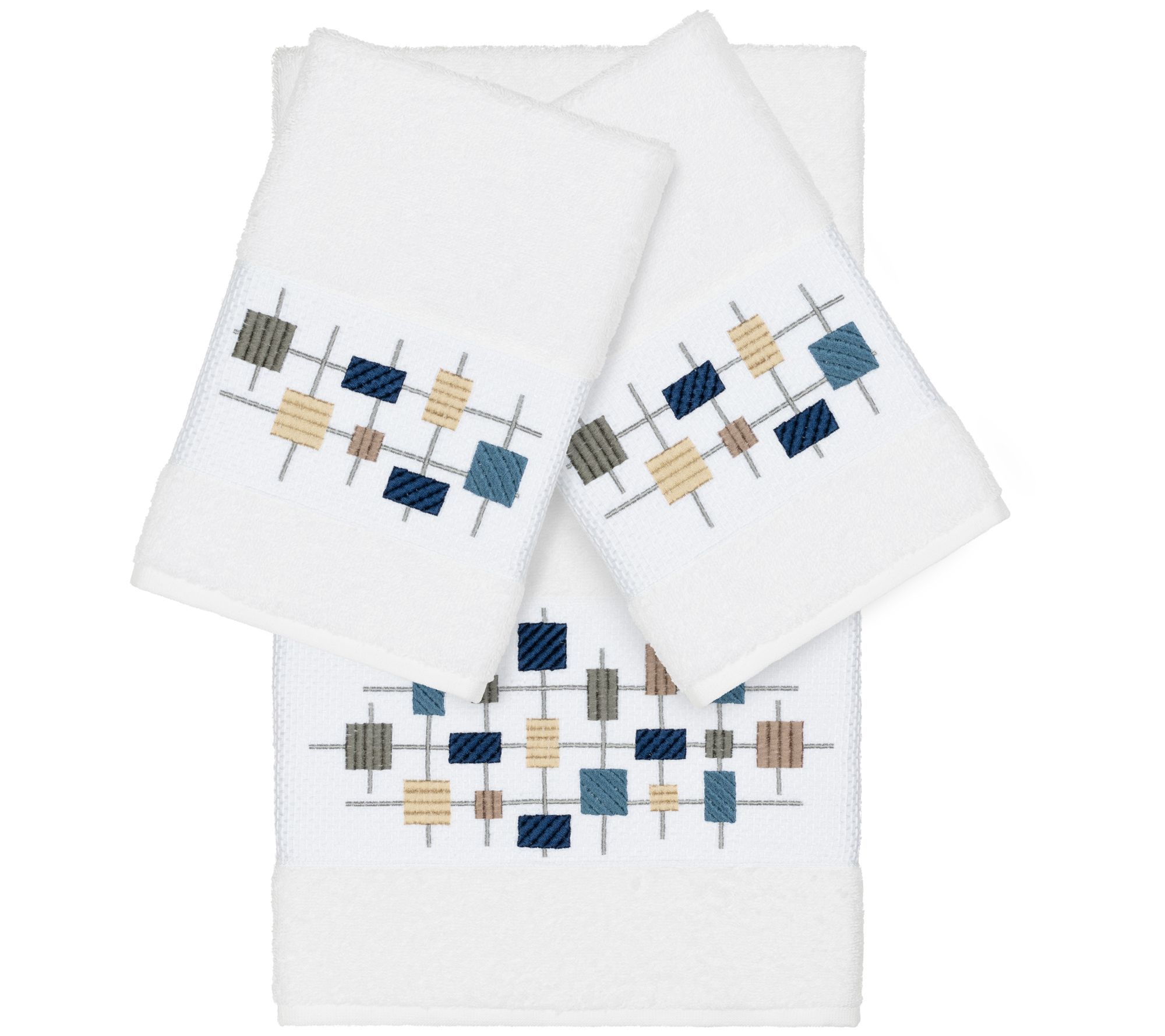 Linum Home Textiles Khloe 3PC  Towel Set