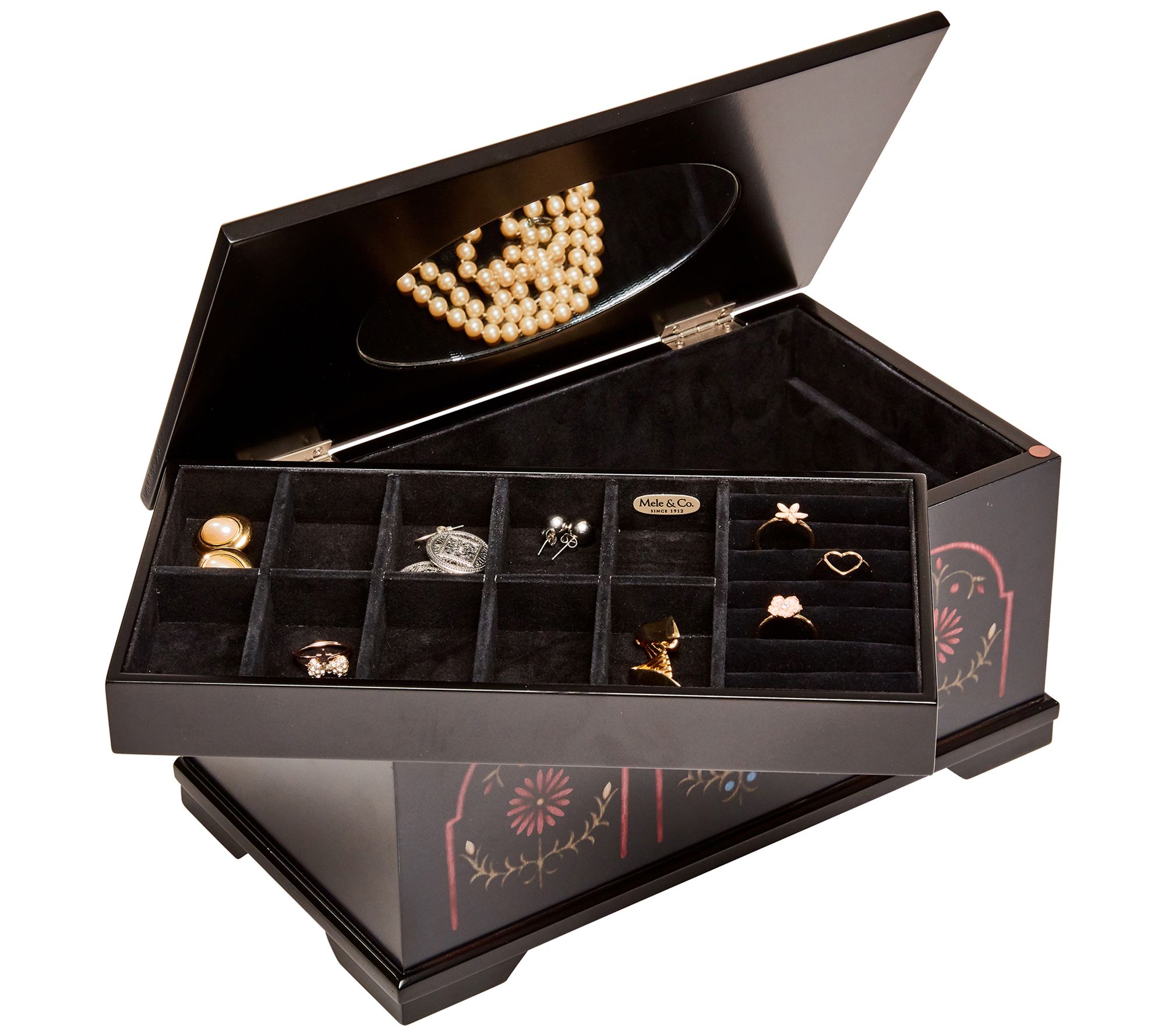 Mele & Co. Marley Wooden Jewelry Box